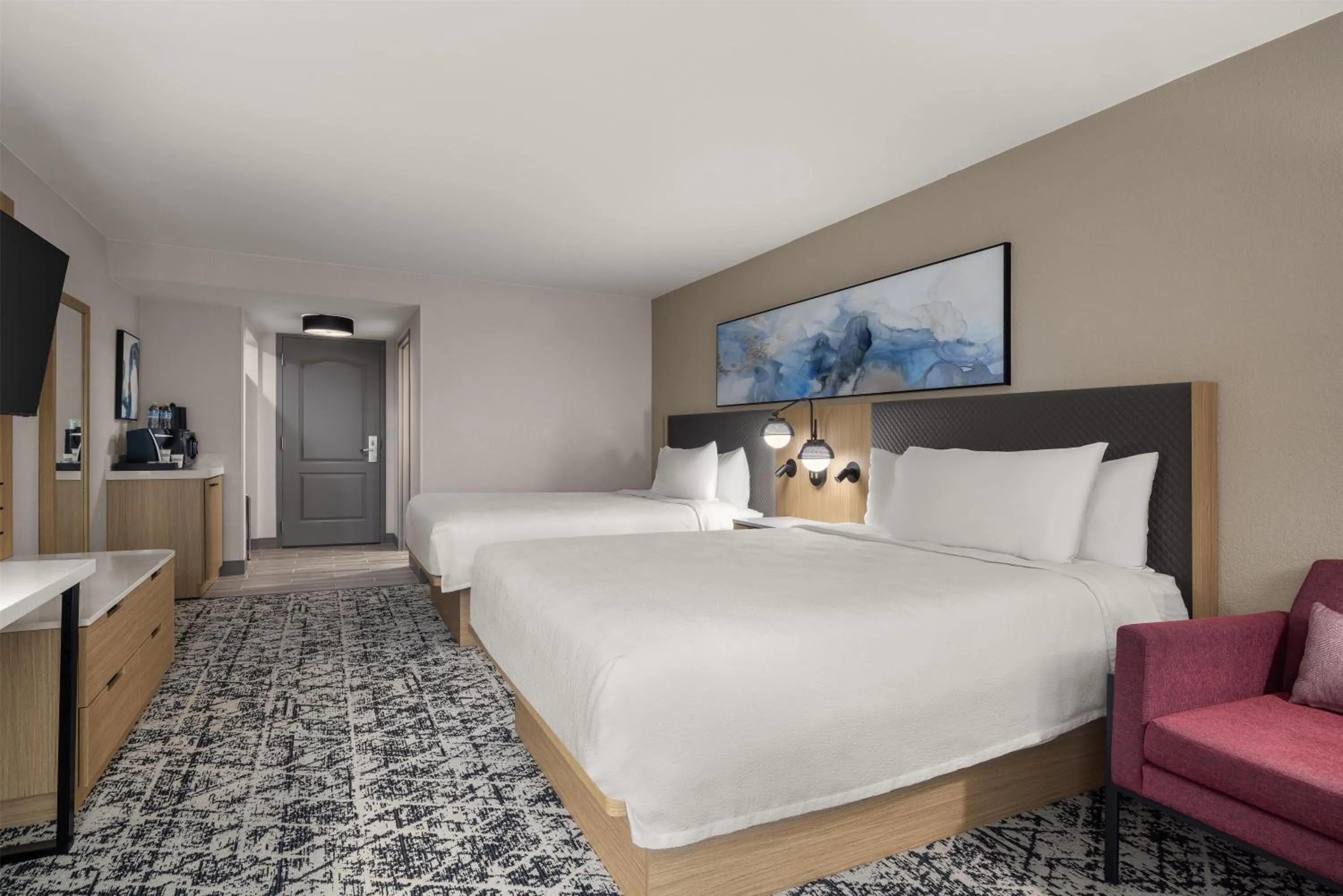 Bed in Hilton Garden Inn Washington DC/Greenbelt