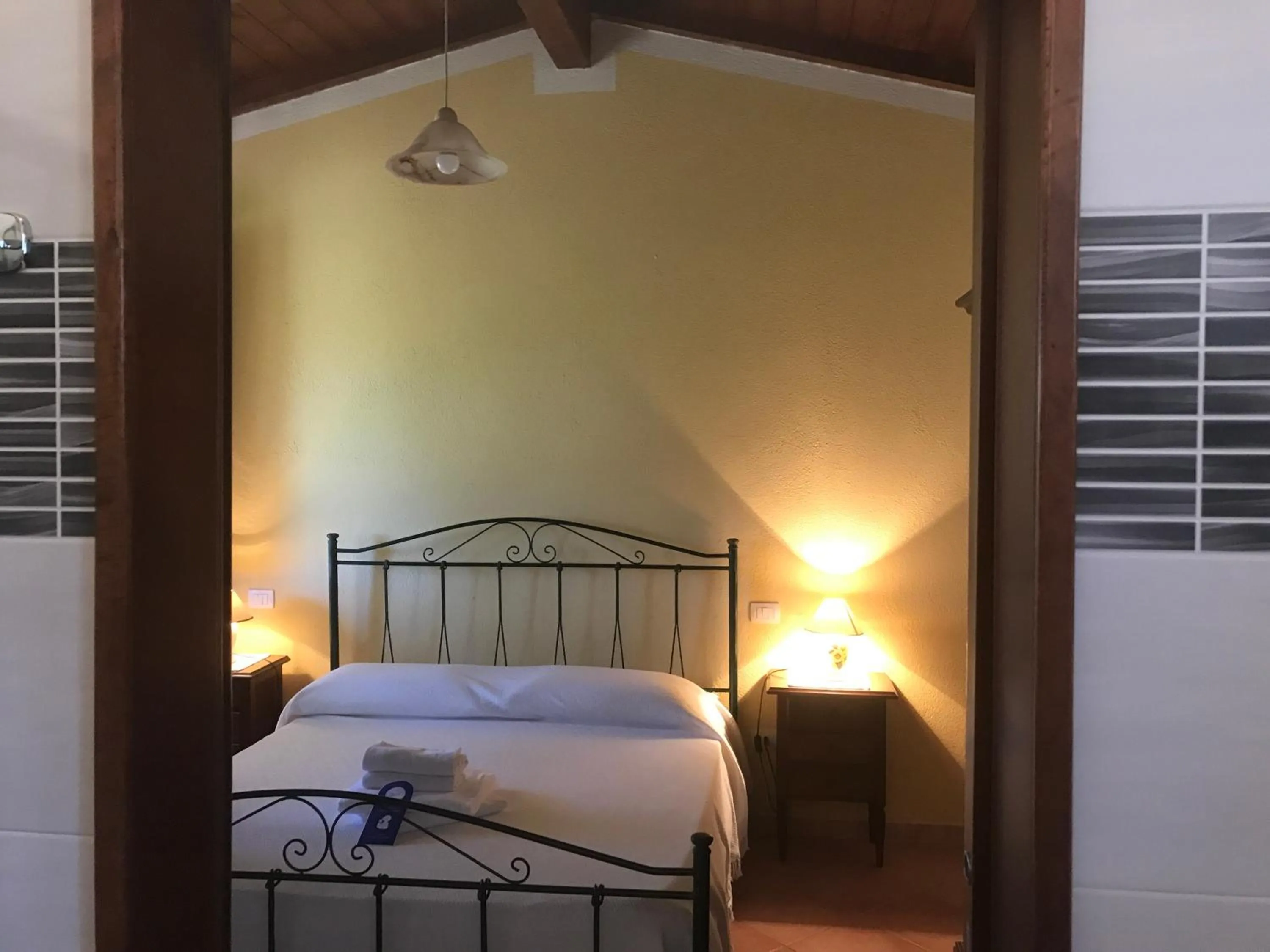 Bed in Hotel Belvedere