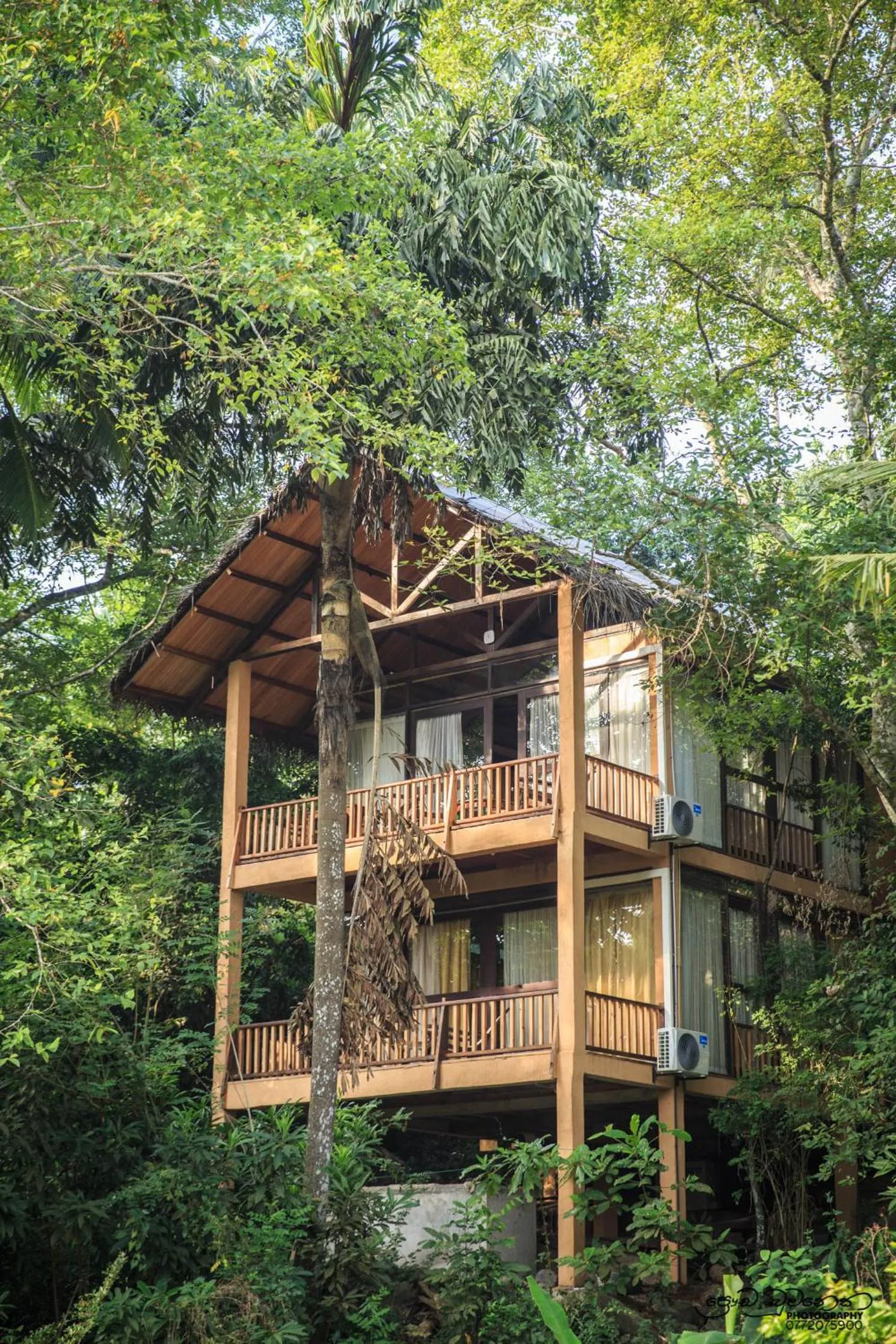 Balcony/Terrace in Jungle Village Unawatuna