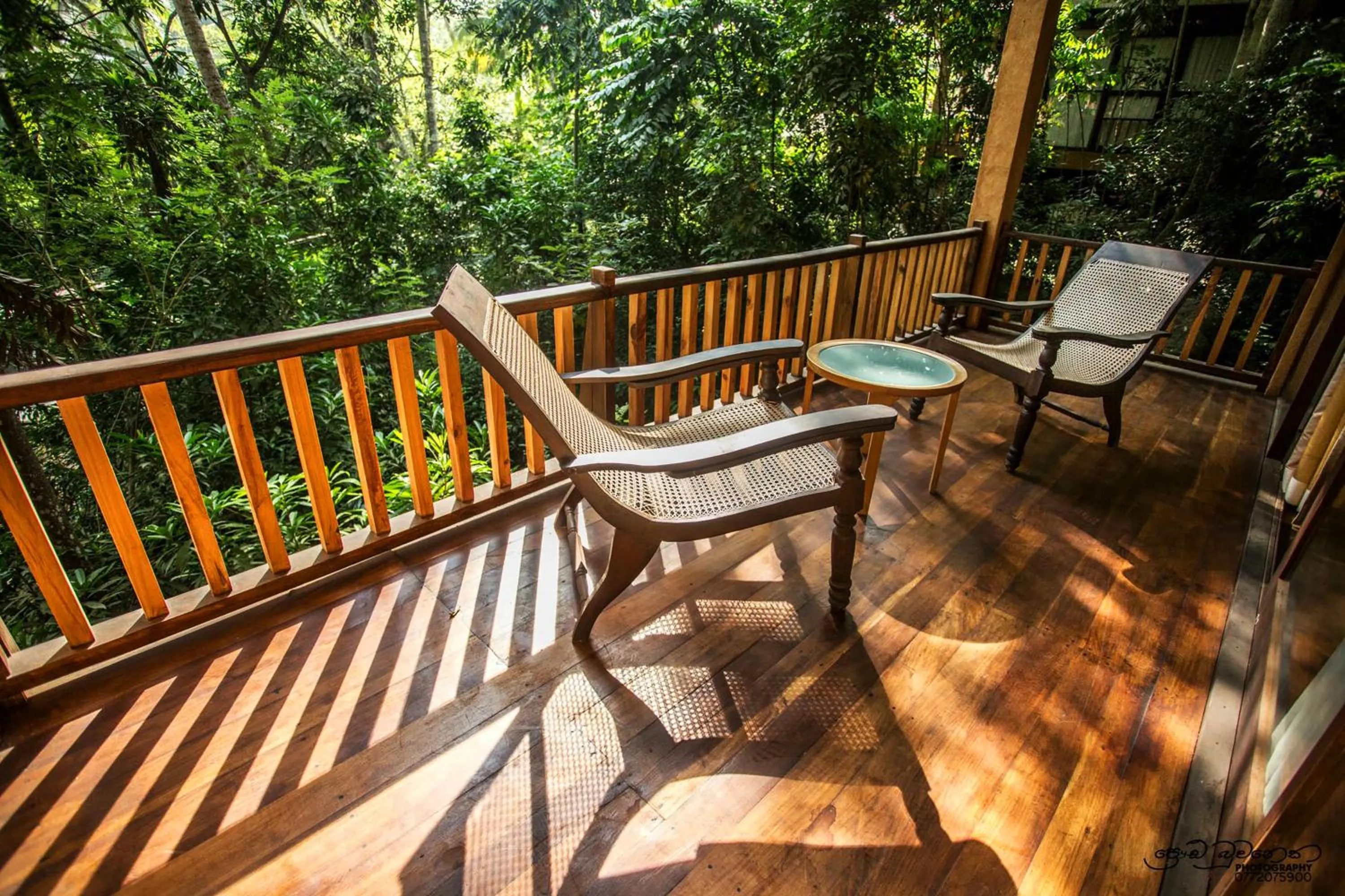 Balcony/Terrace in Jungle Village Unawatuna