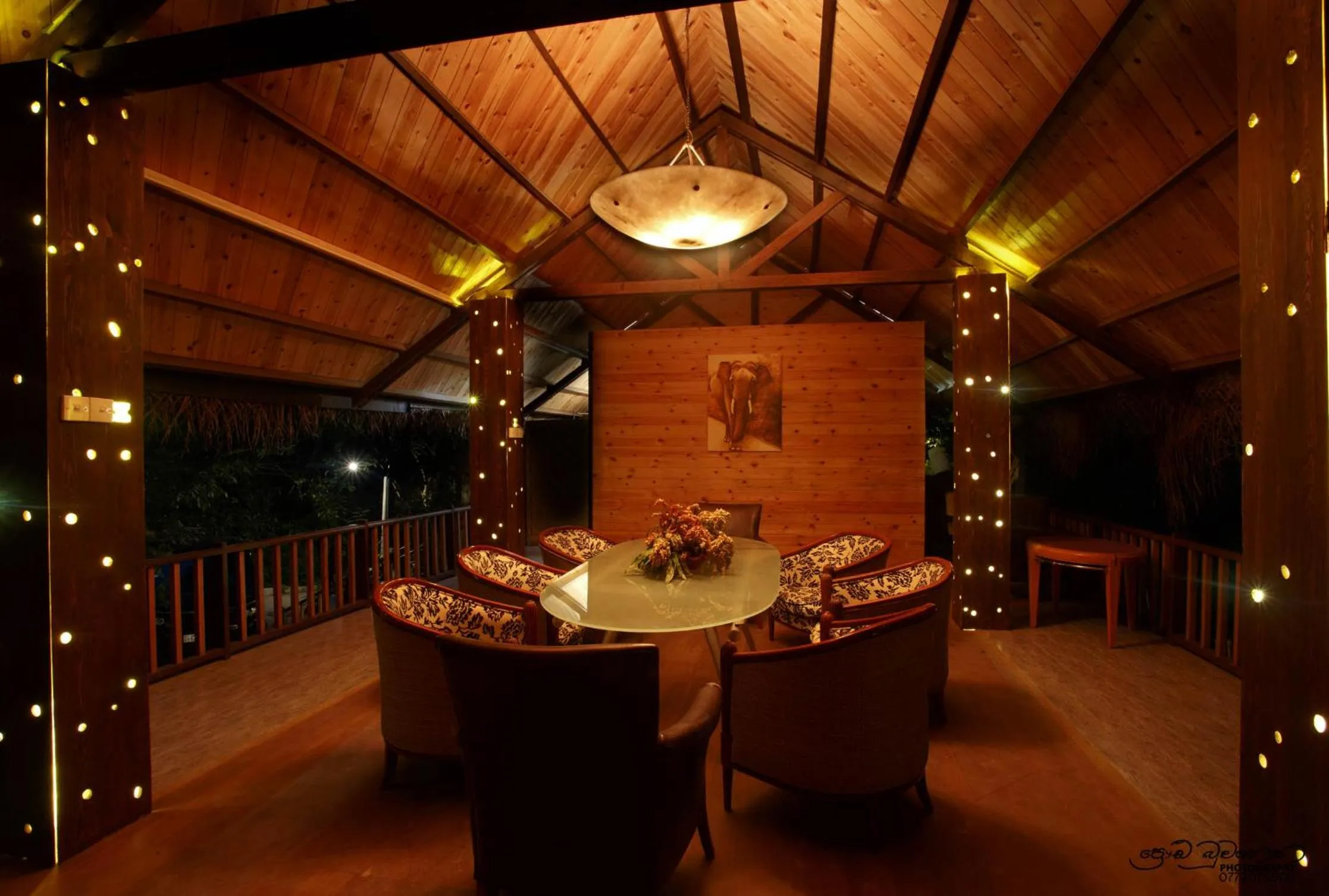 Night in Jungle Village Unawatuna