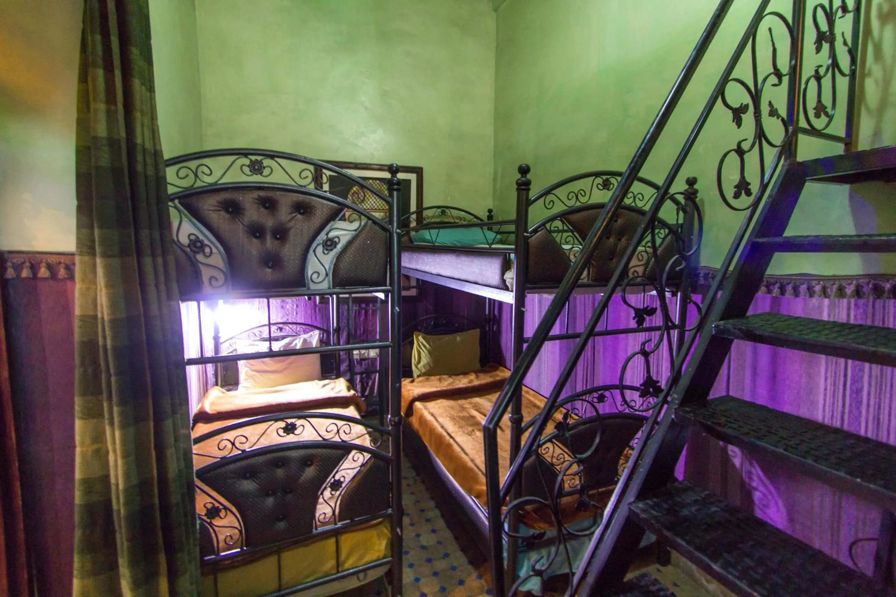 Bed in Riad Anass Al Ouali