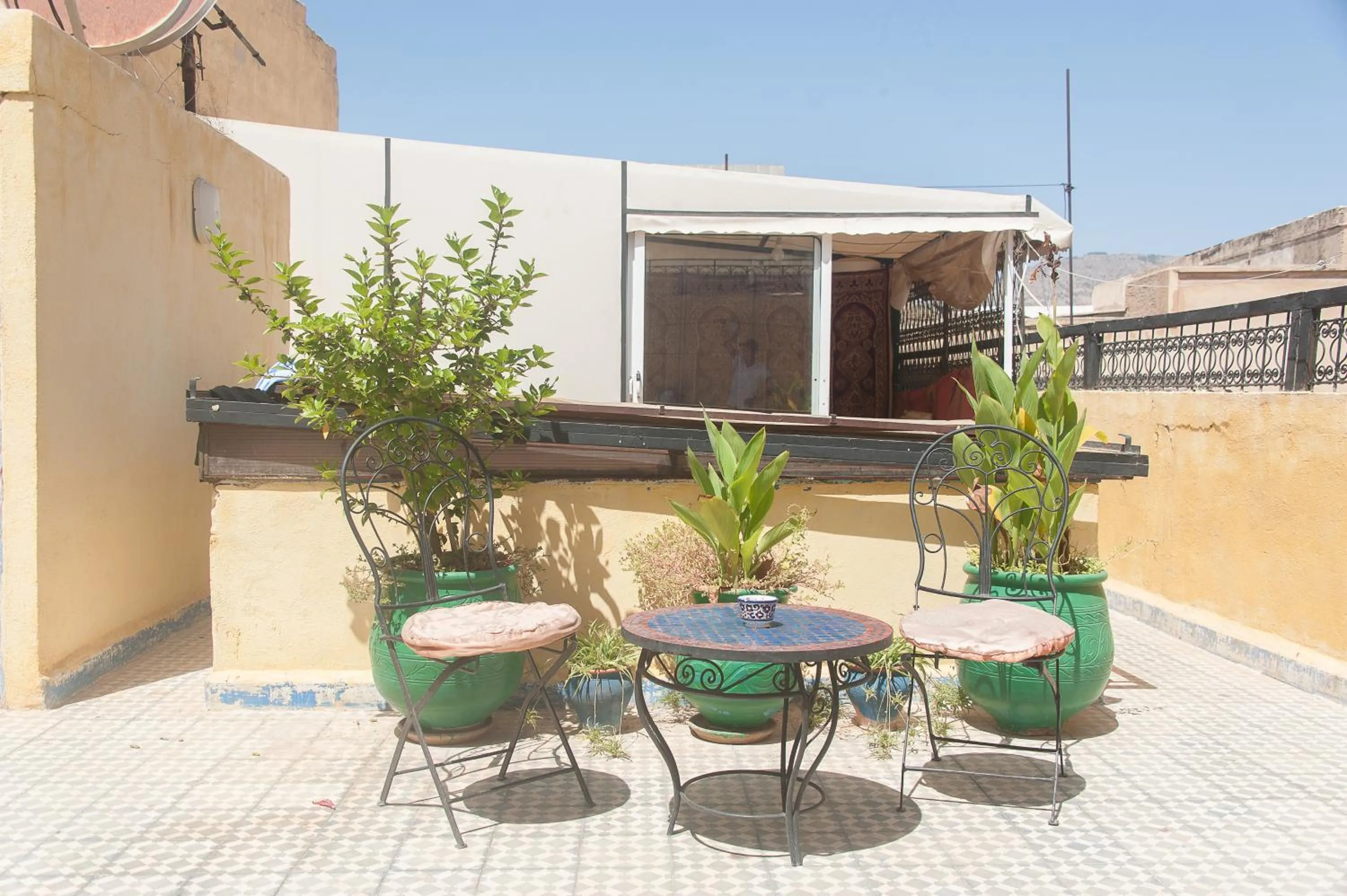 Balcony/Terrace in Riad Anass Al Ouali