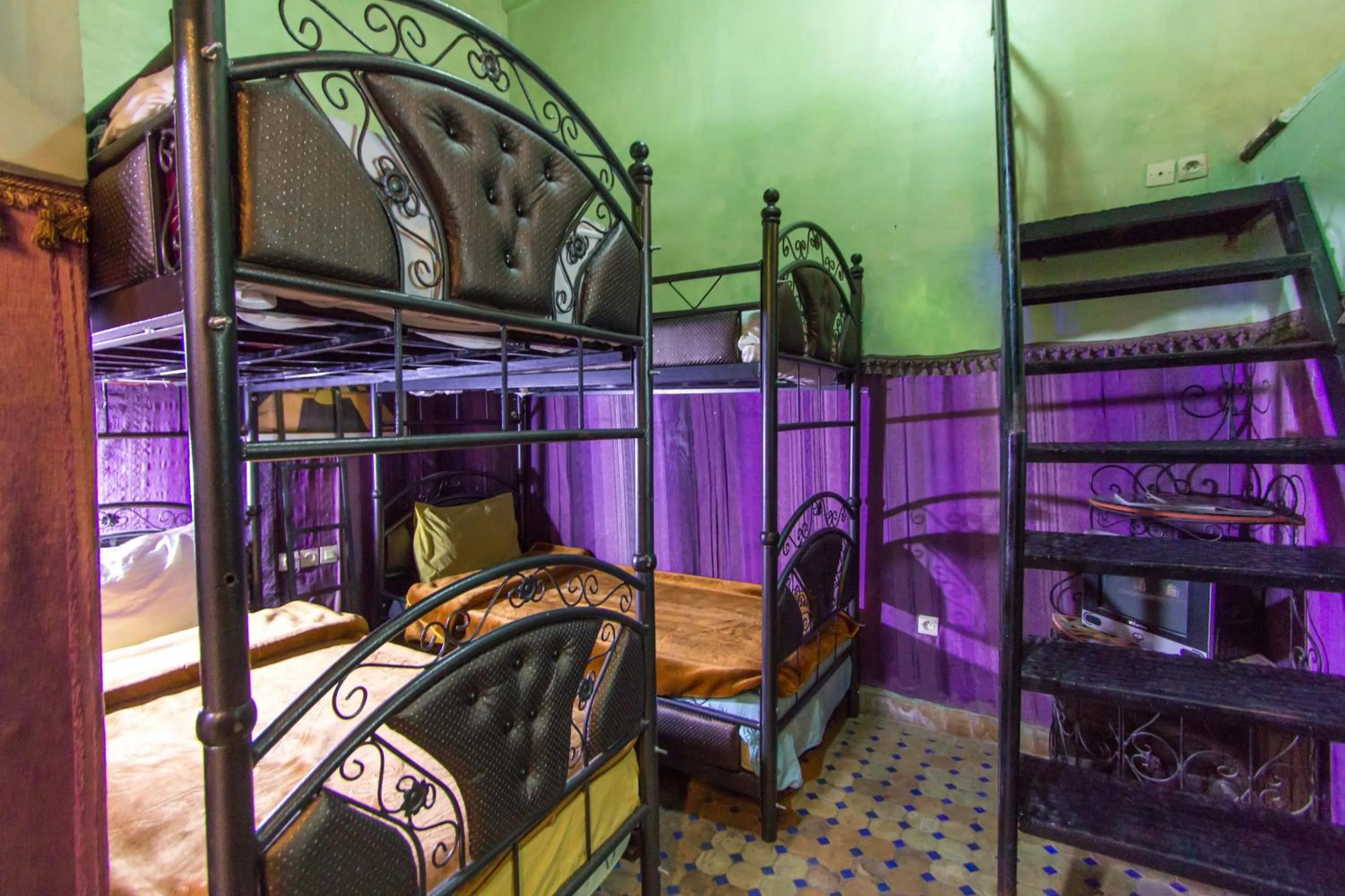 Bed in Riad Anass Al Ouali