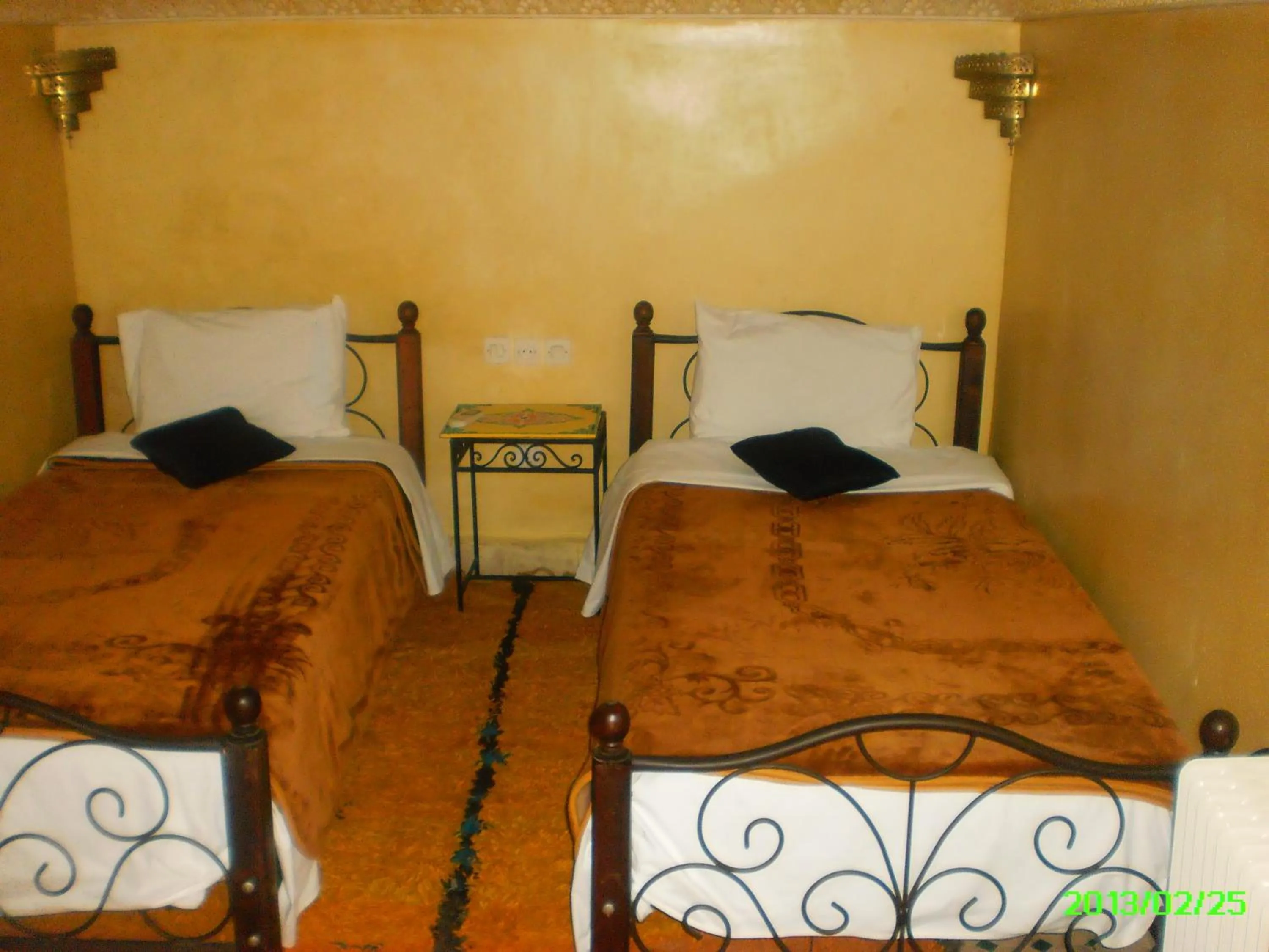 Bed in Riad Anass Al Ouali