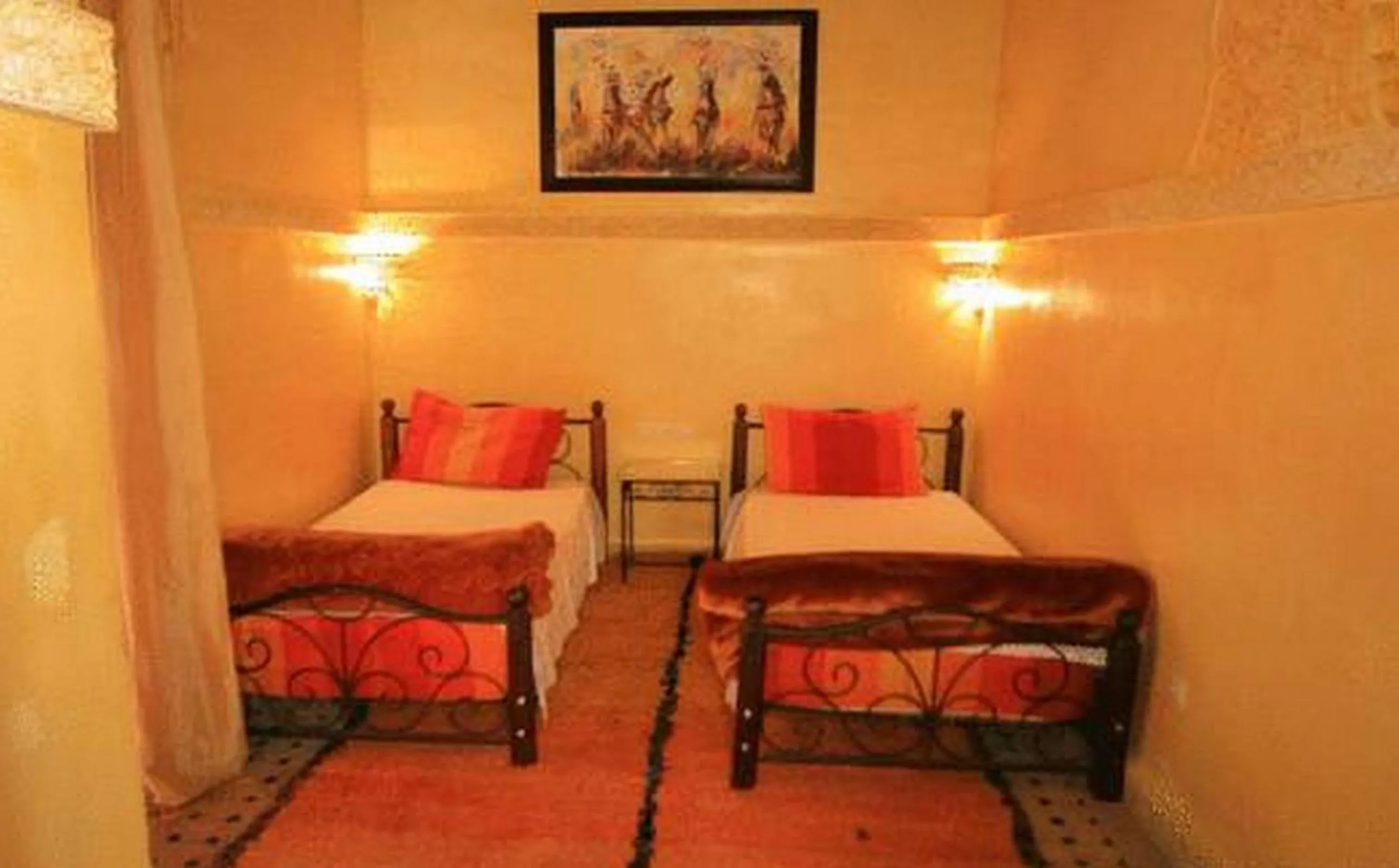 Bed in Riad Anass Al Ouali