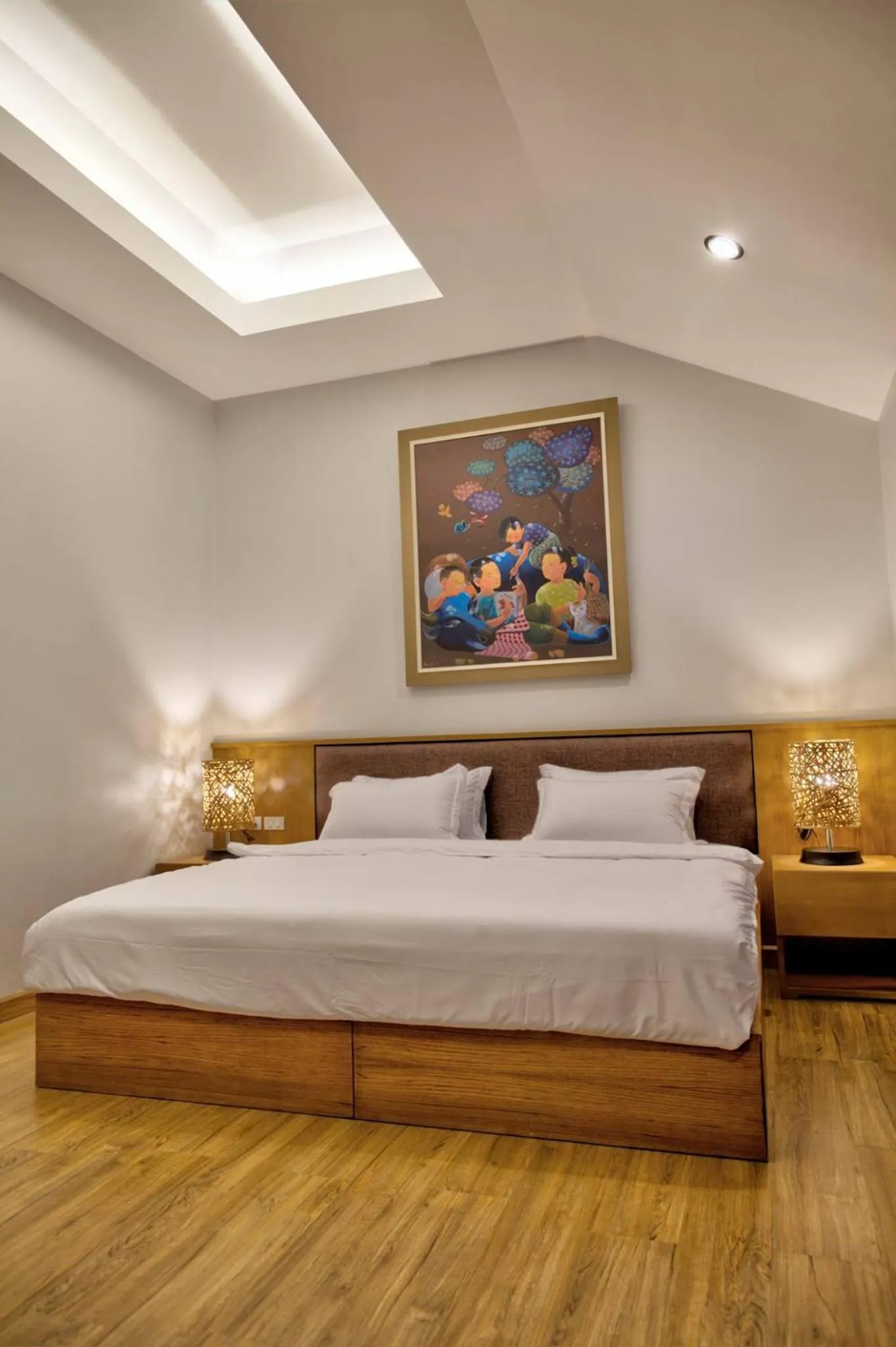 Bed in Tippaya Villa