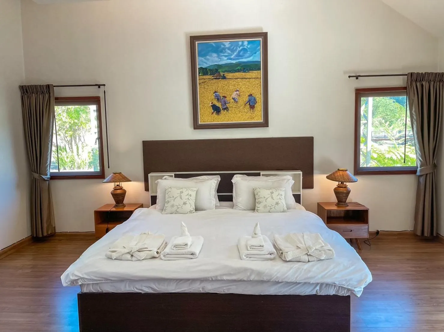 Bed in Tippaya Villa
