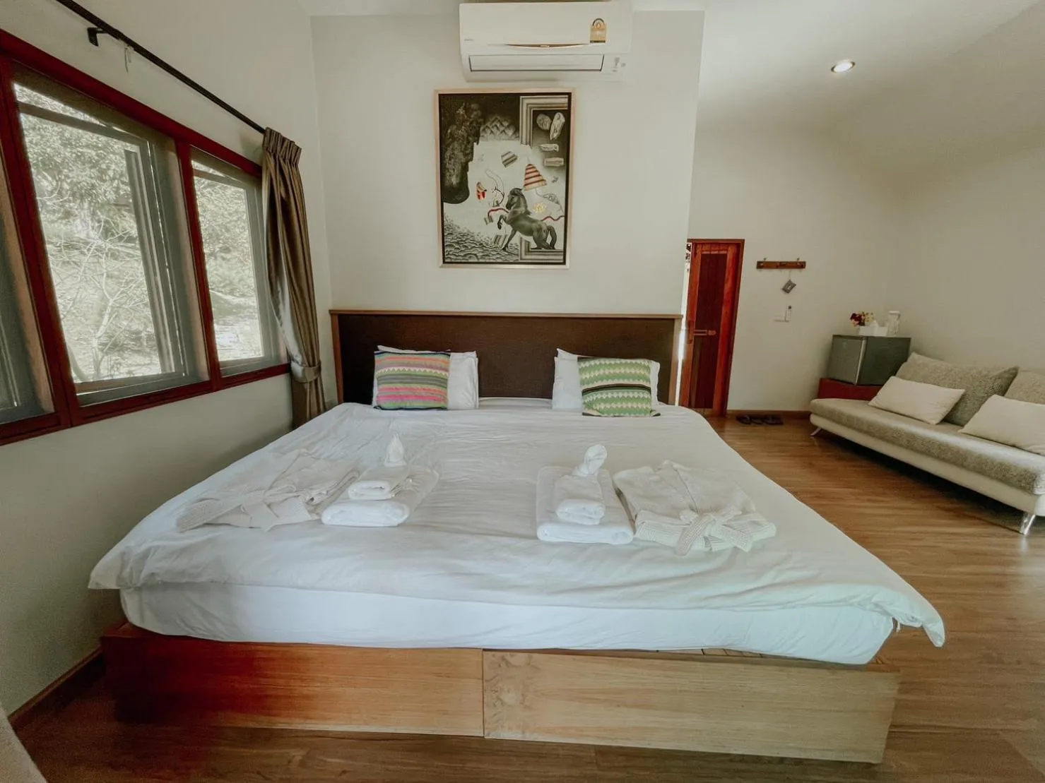 Bed in Tippaya Villa