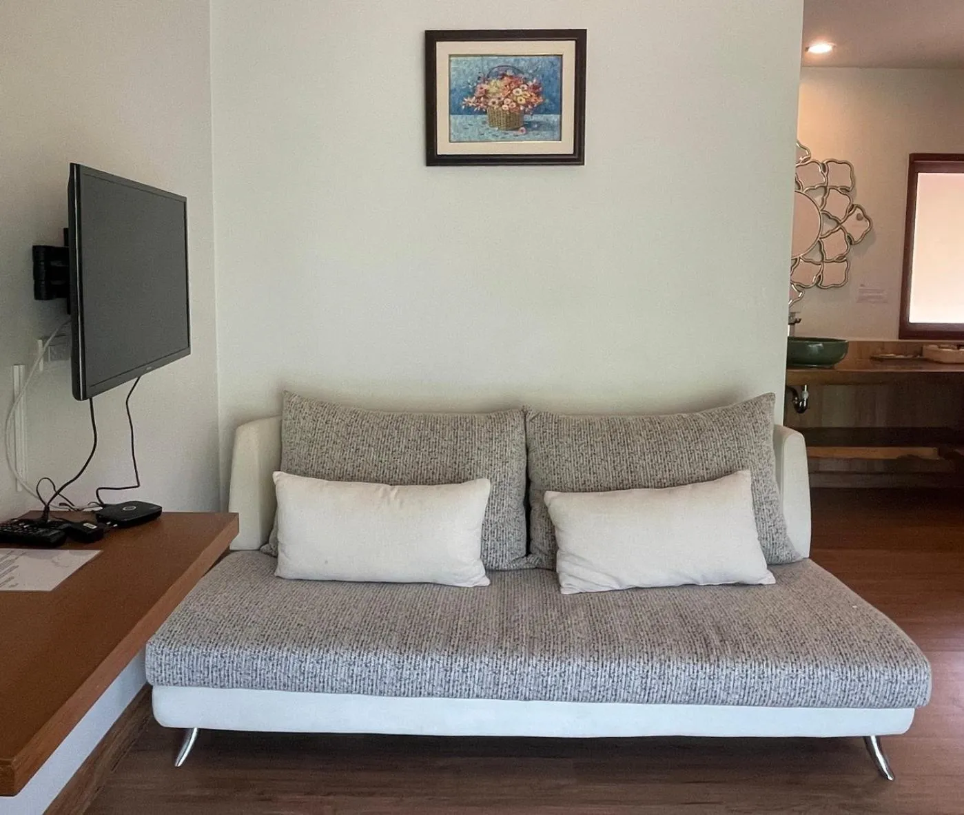 Seating area in Tippaya Villa