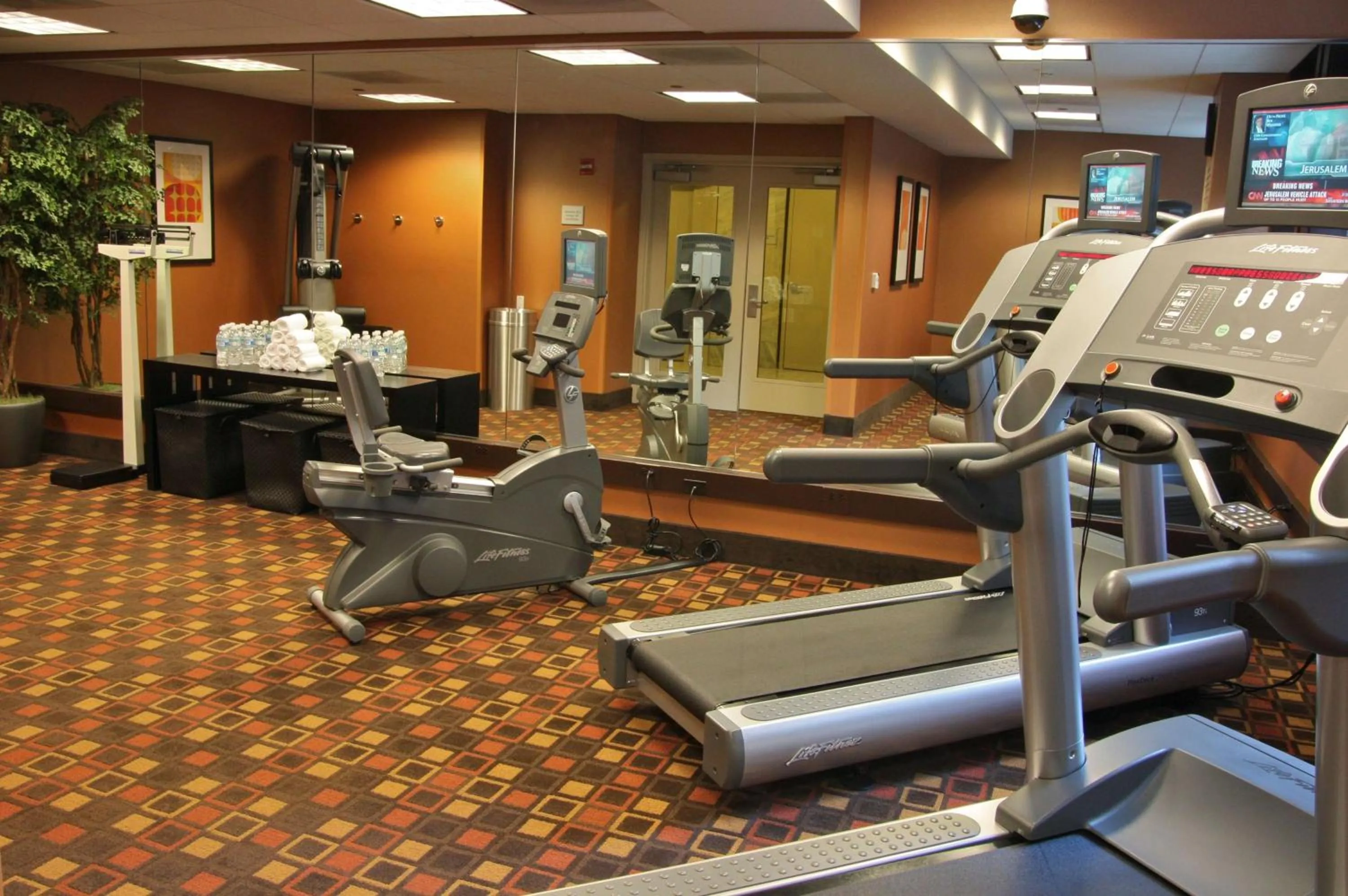 Fitness centre/facilities in Hampton Inn Majestic Chicago Theatre District