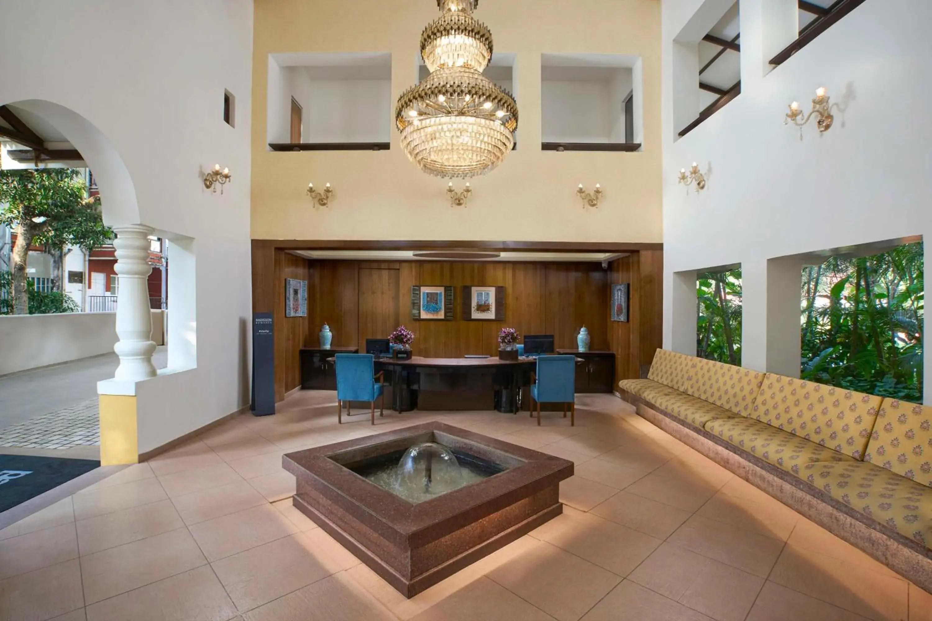 Lobby or reception in Park Inn by Radisson Goa Candolim Lobby or reception in Park Inn by Radisson Goa Candolim