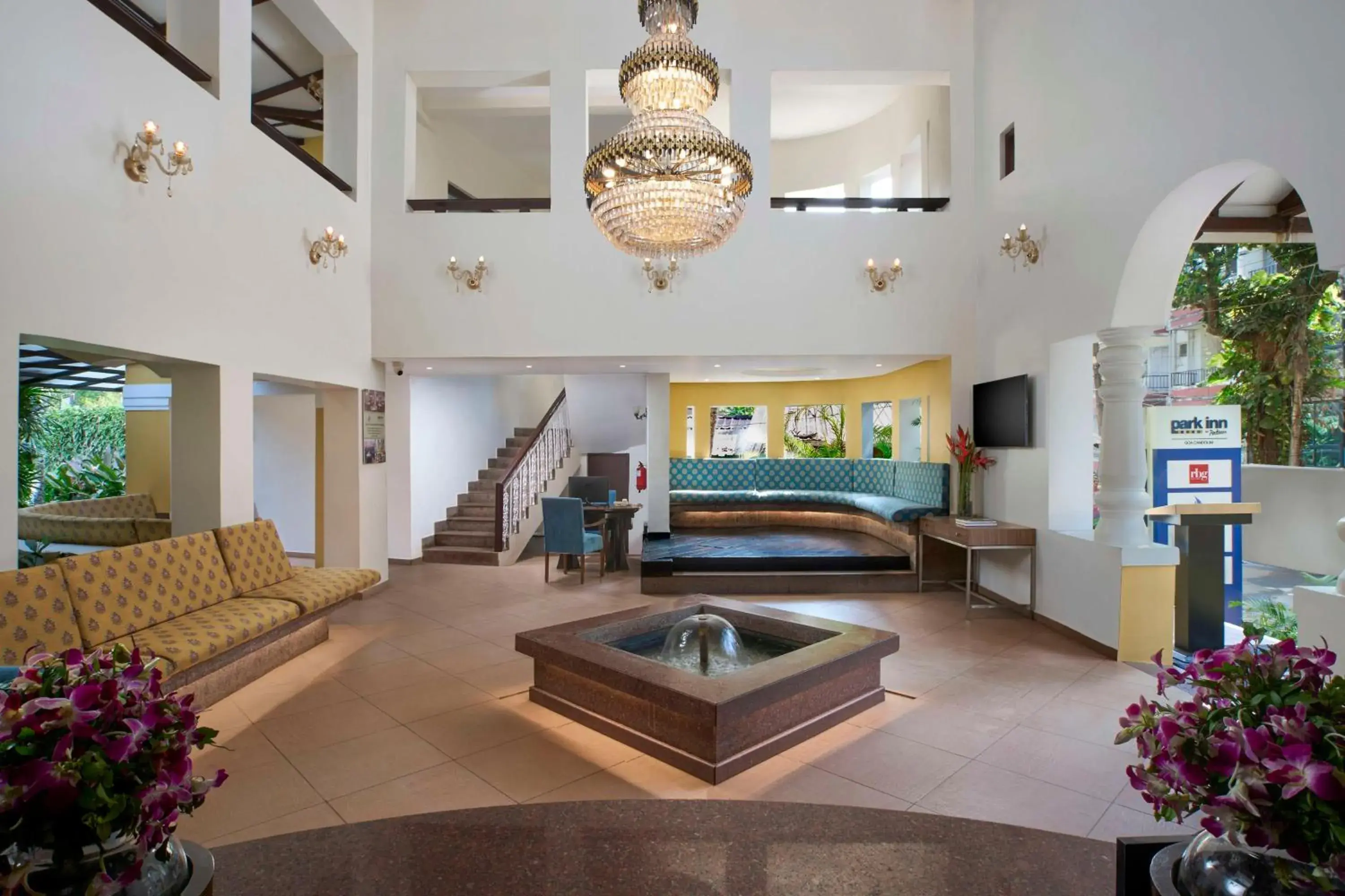 Lobby or reception in Park Inn by Radisson Goa Candolim Lobby or reception in Park Inn by Radisson Goa Candolim