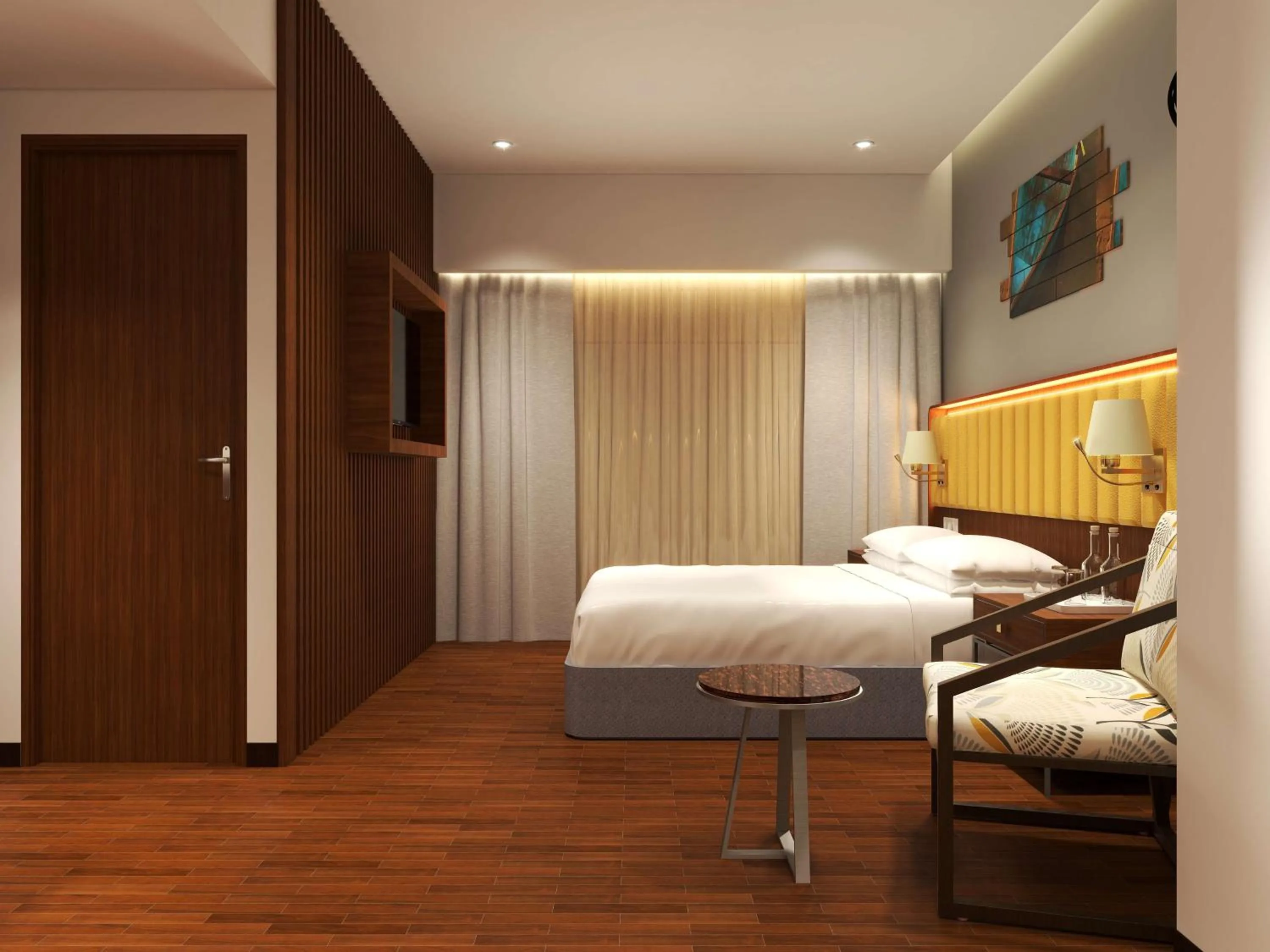 Bedroom, Bed in Park Inn by Radisson Goa Candolim