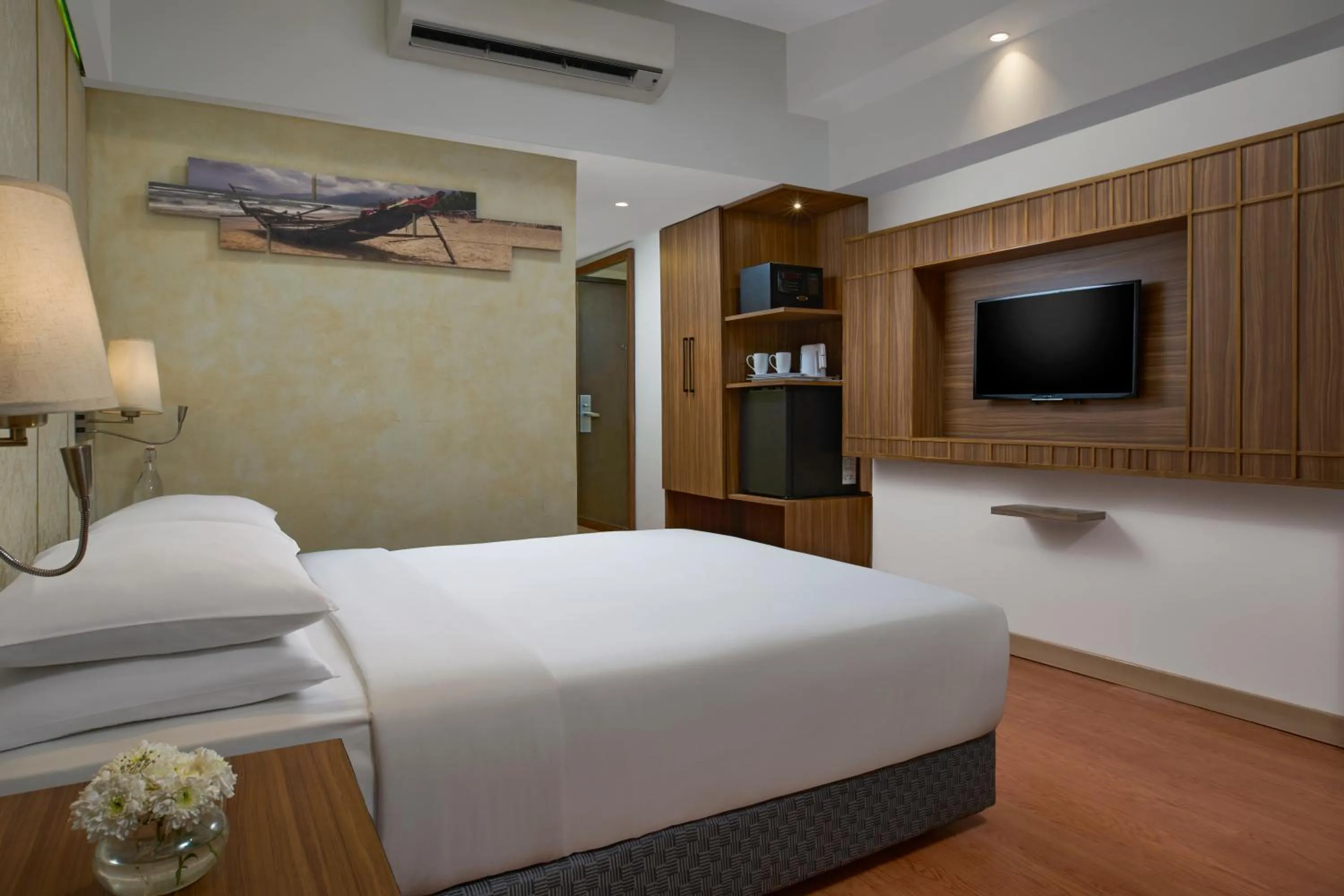 Bed in Park Inn by Radisson Goa Candolim