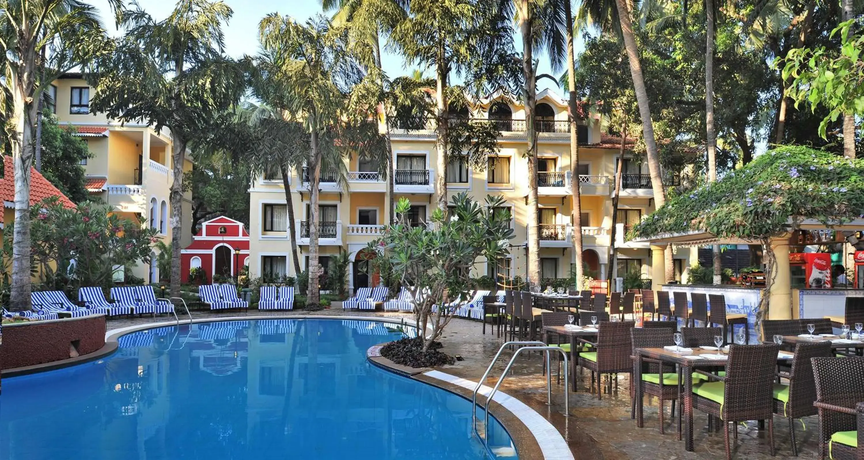 Pool view in Park Inn by Radisson Goa Candolim Pool view in Park Inn by Radisson Goa Candolim