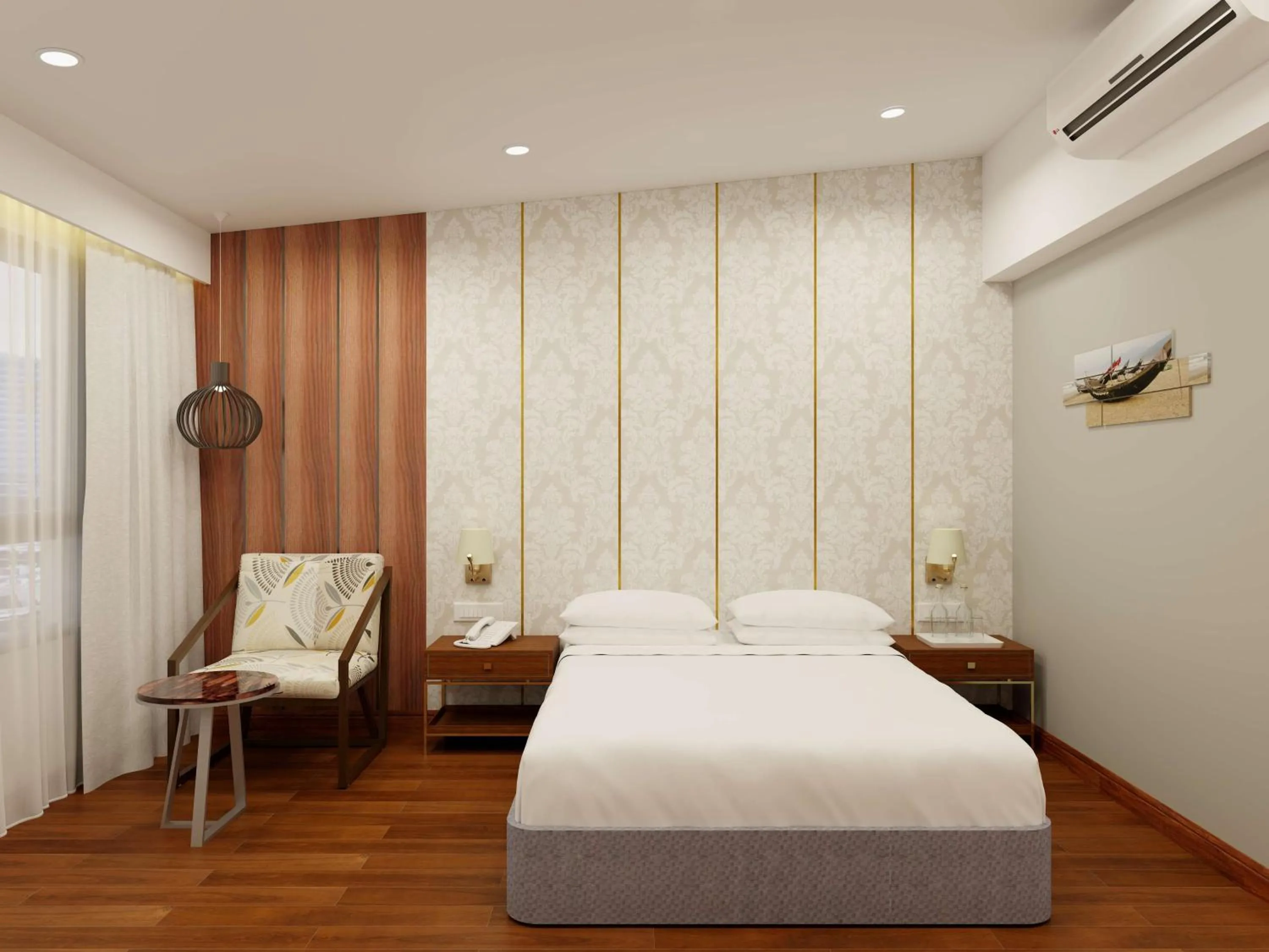 Bedroom, Bed in Park Inn by Radisson Goa Candolim