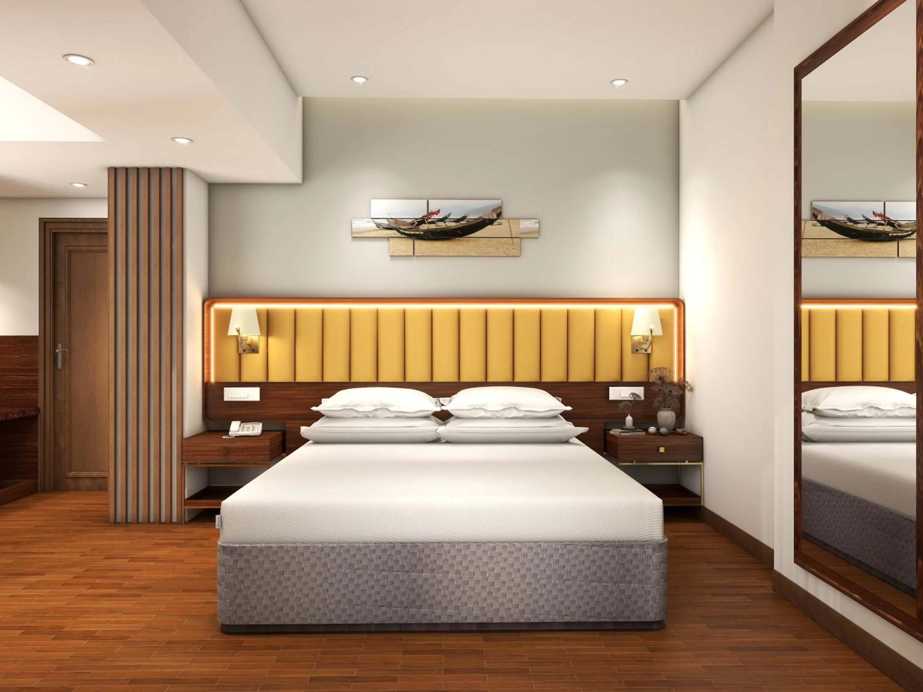 Bedroom, Bed in Park Inn by Radisson Goa Candolim