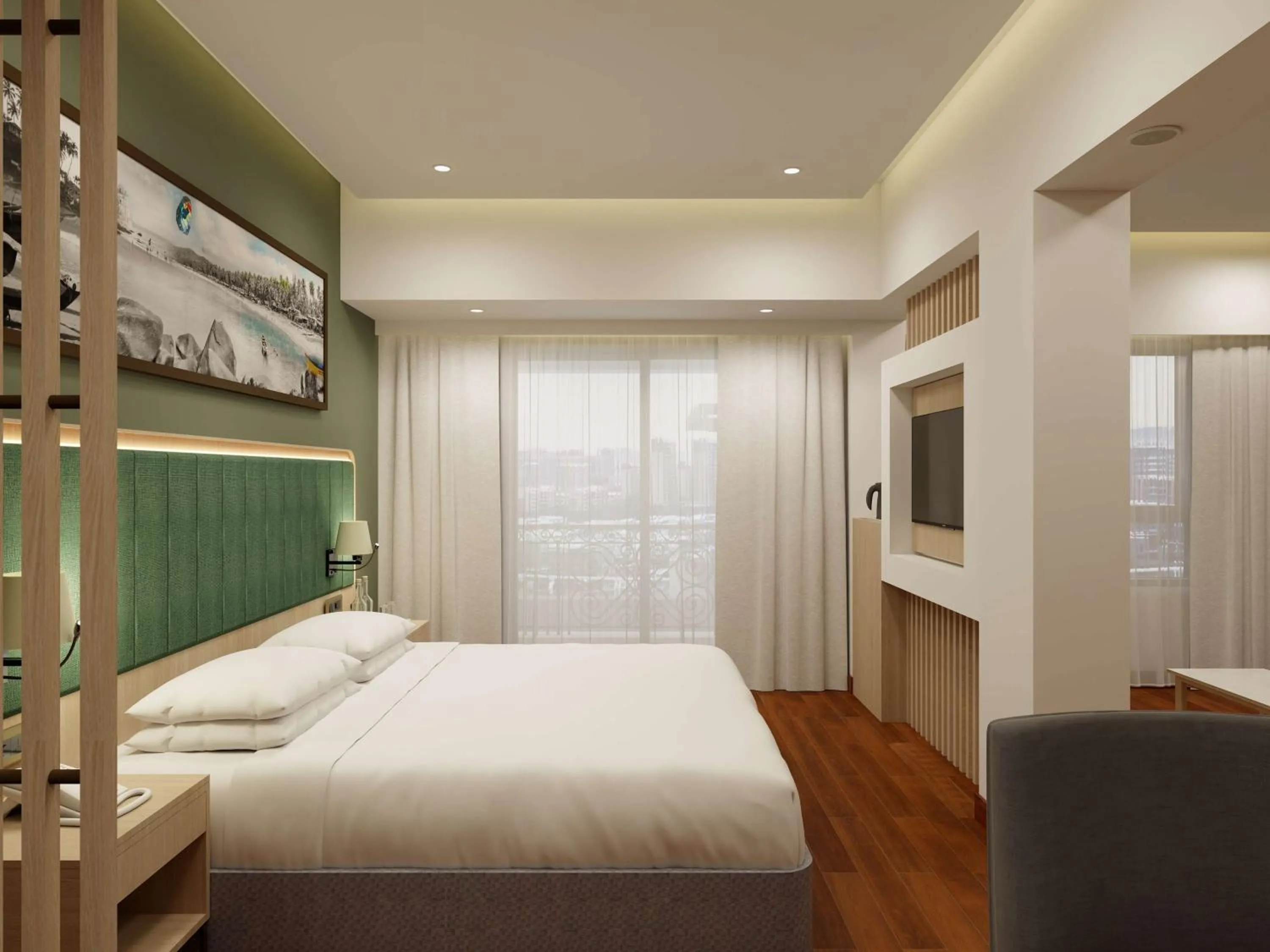 Photo of the whole room, Bed in Park Inn by Radisson Goa Candolim