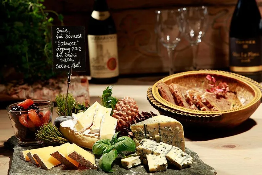 Food in Grotli Høyfjellshotell