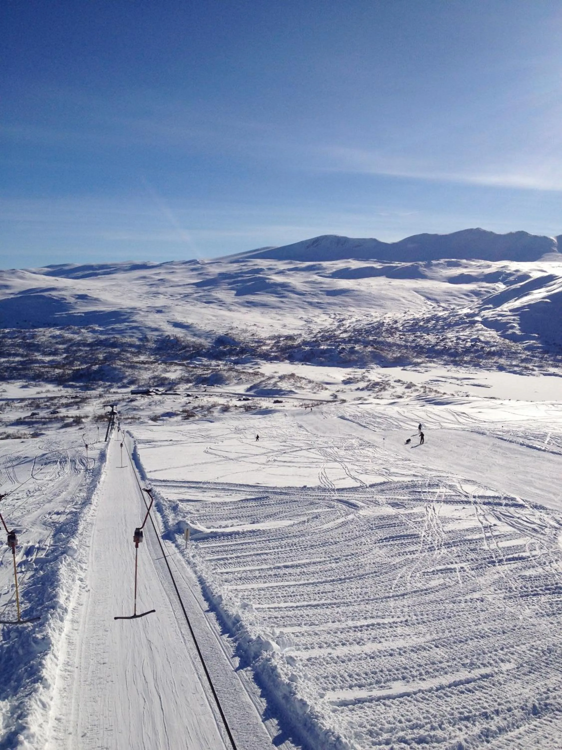 Winter in Grotli Høyfjellshotell