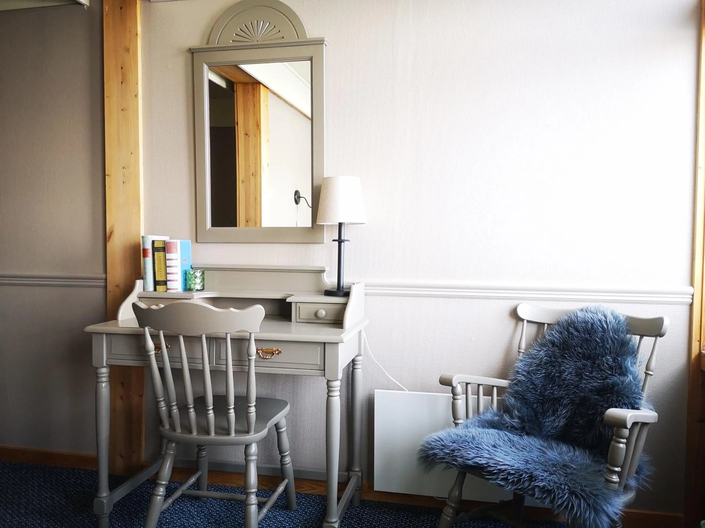 Seating area in Grotli Høyfjellshotell