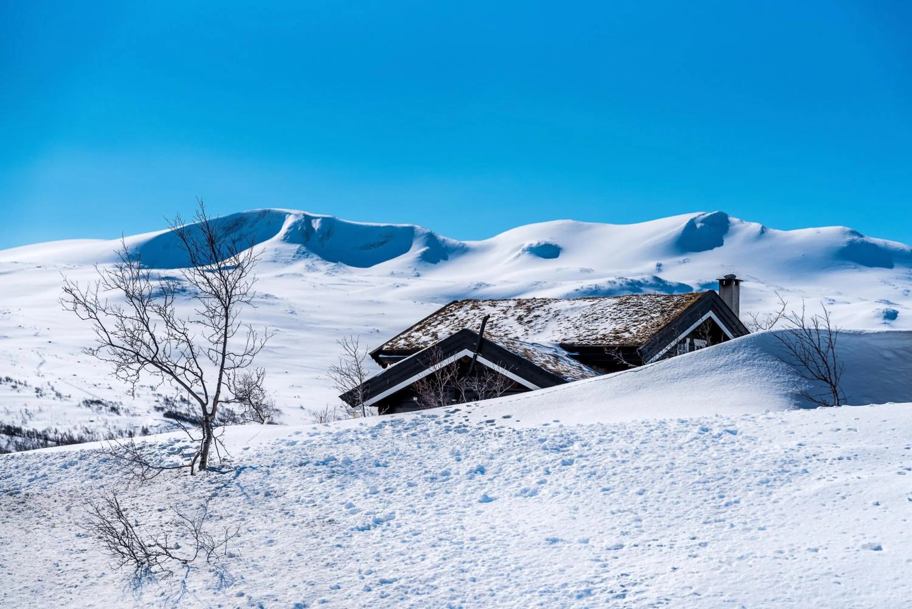 Winter in Grotli Høyfjellshotell