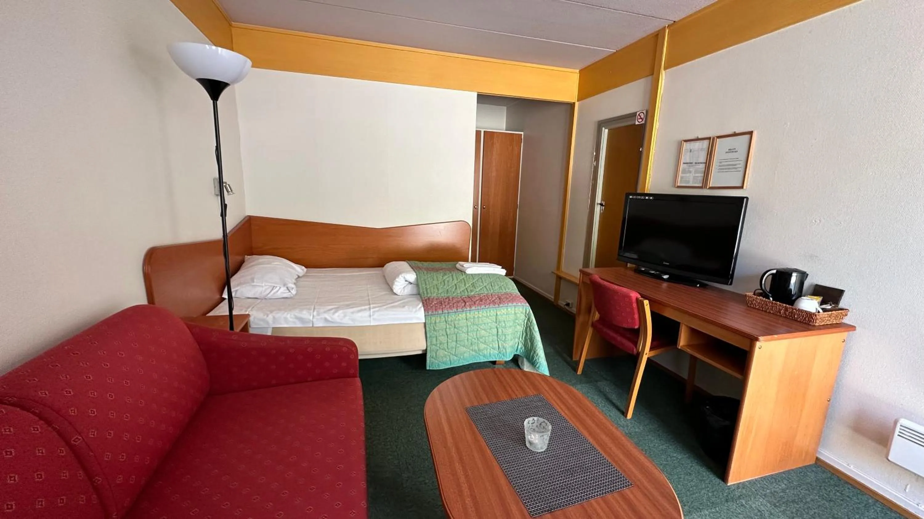 Bed in Sødorp Gjestgivergård Motell