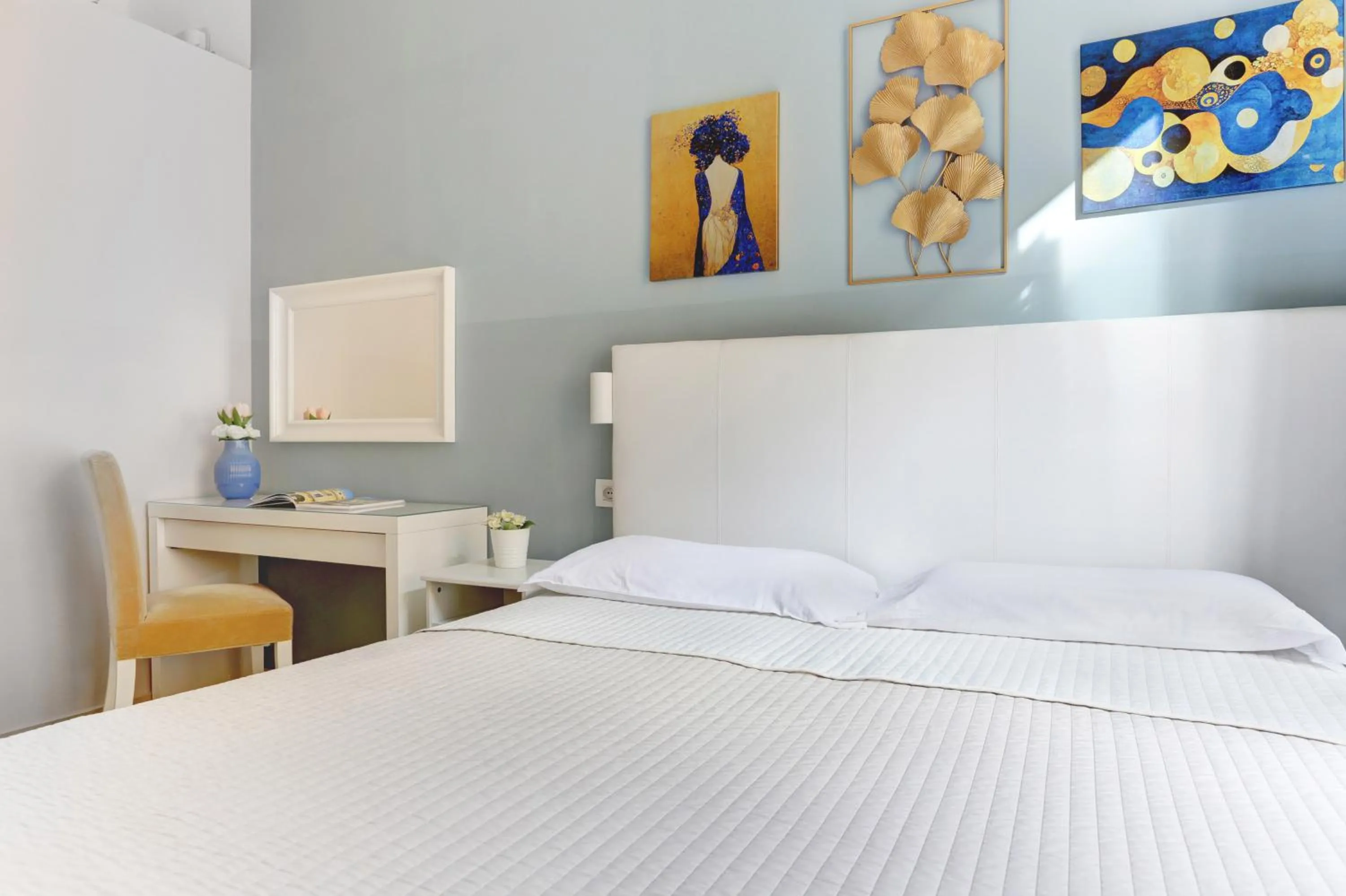 Bed in Claudia House Roma Termini