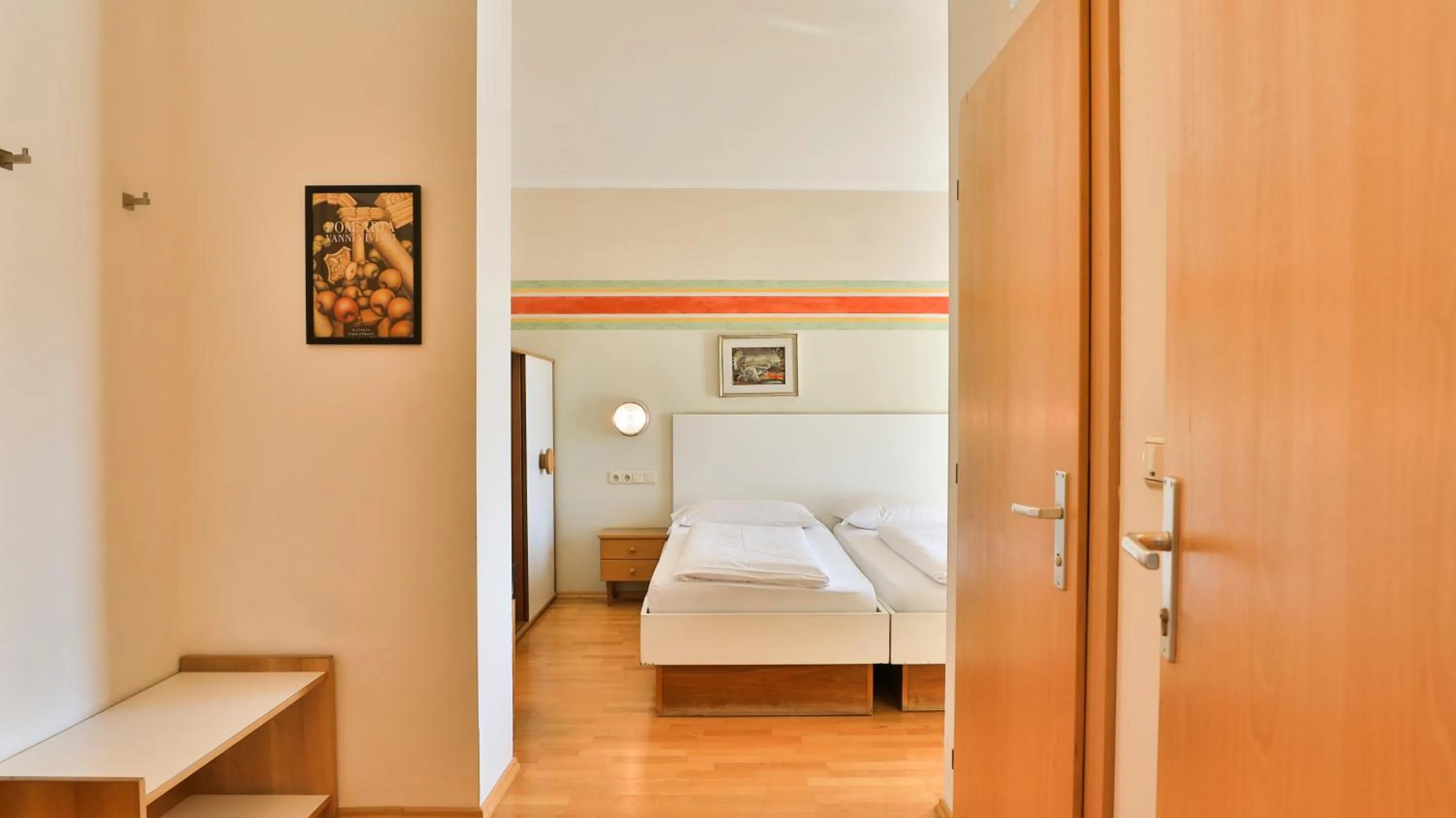 Bed in Hotel Sparerhof