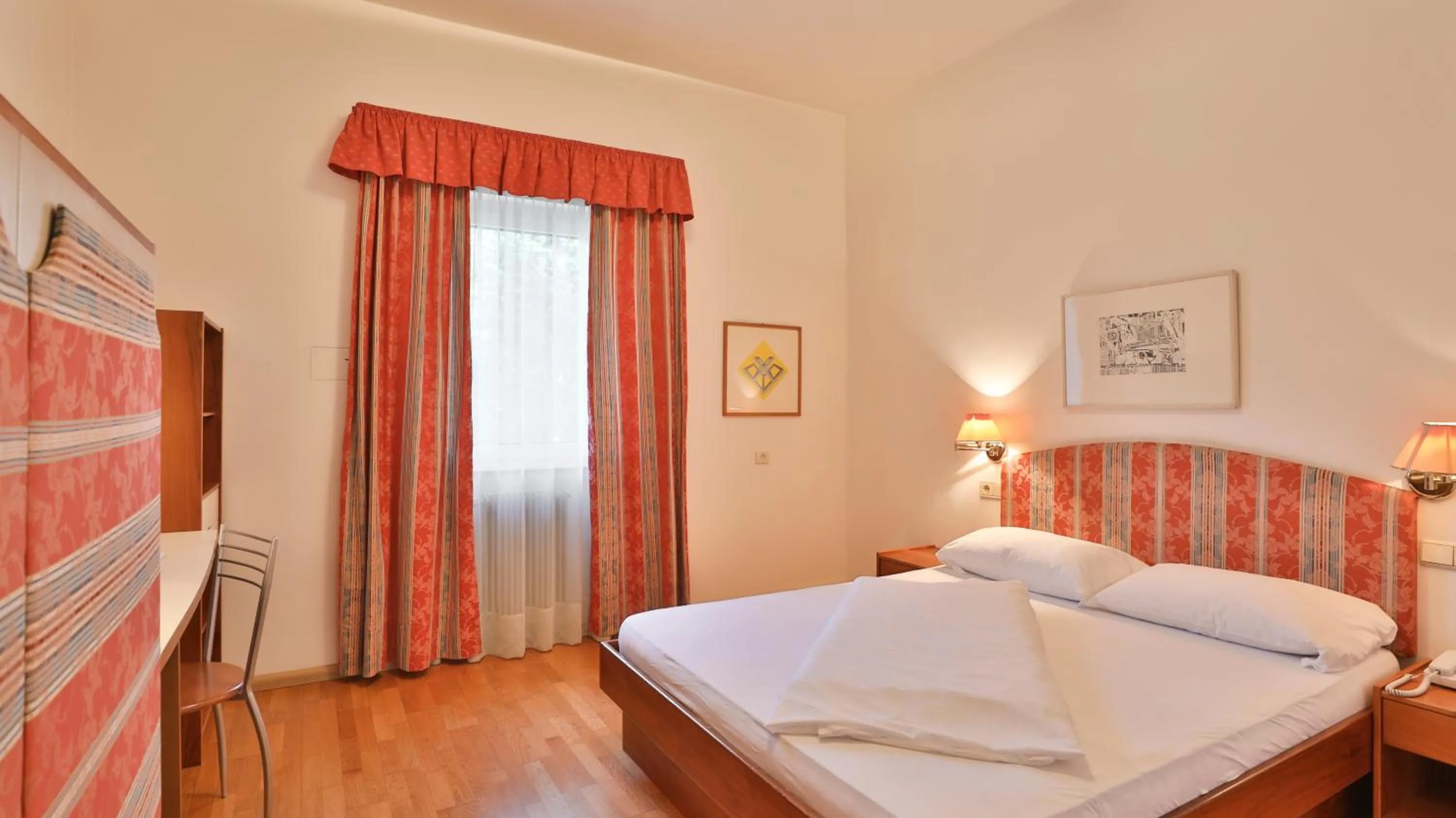 Bed in Hotel Sparerhof