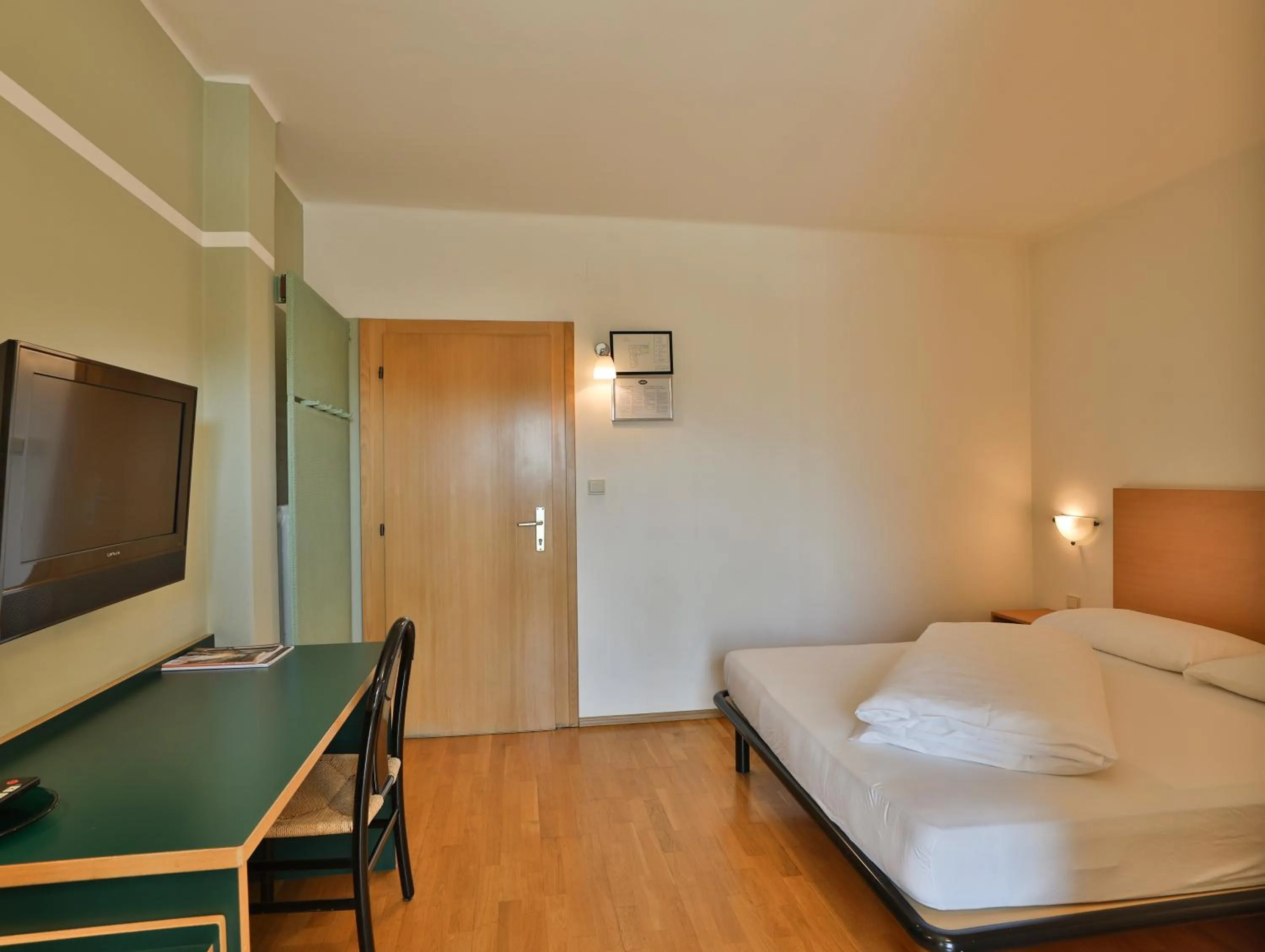 Bed in Hotel Sparerhof