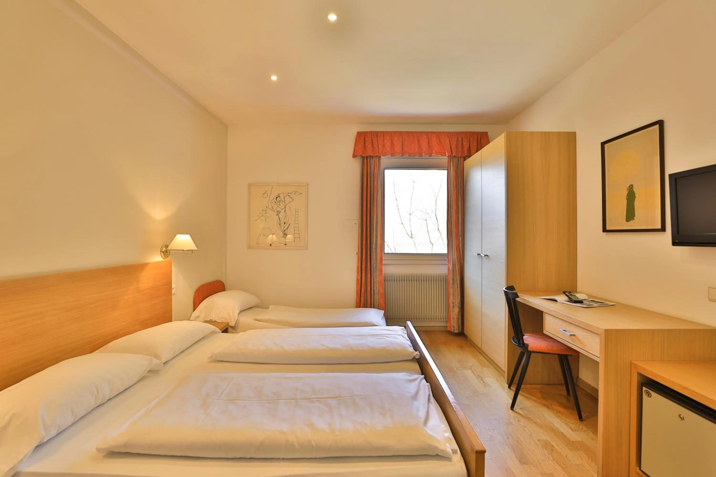 Bed in Hotel Sparerhof