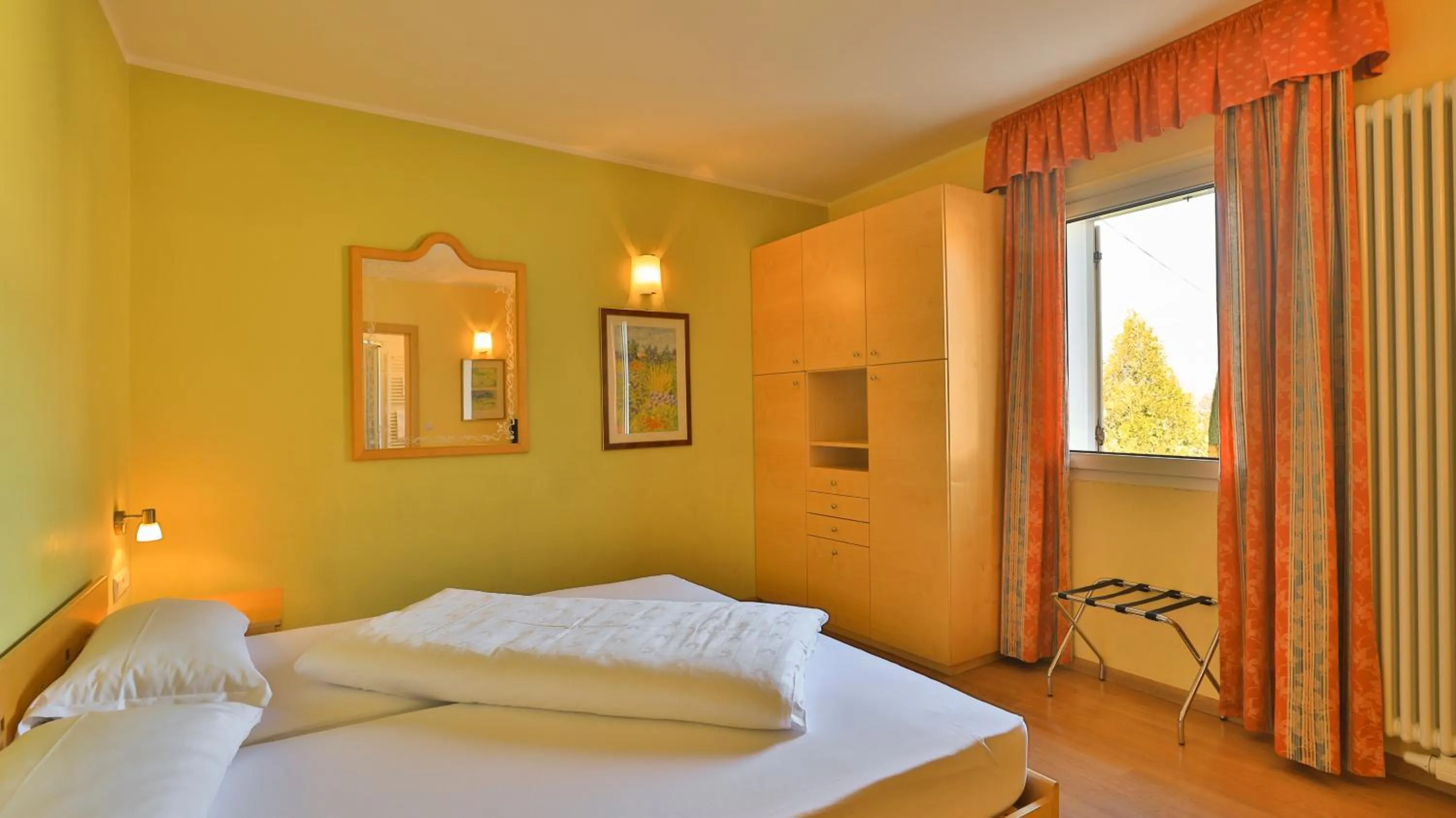 Bed in Hotel Sparerhof