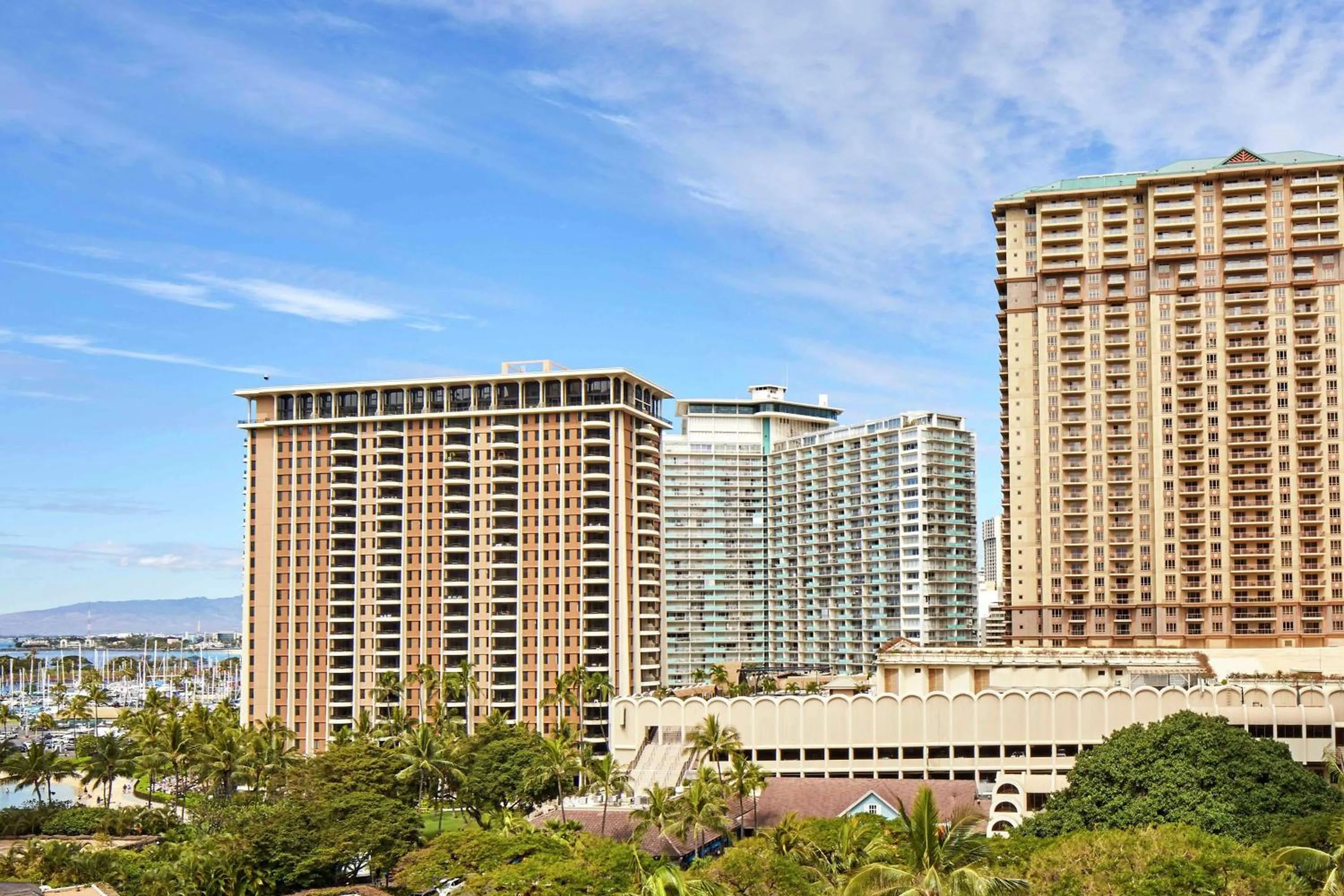 Resort View with Two Double Beds in Hilton Hawaiian Village Waikiki Beach Resort