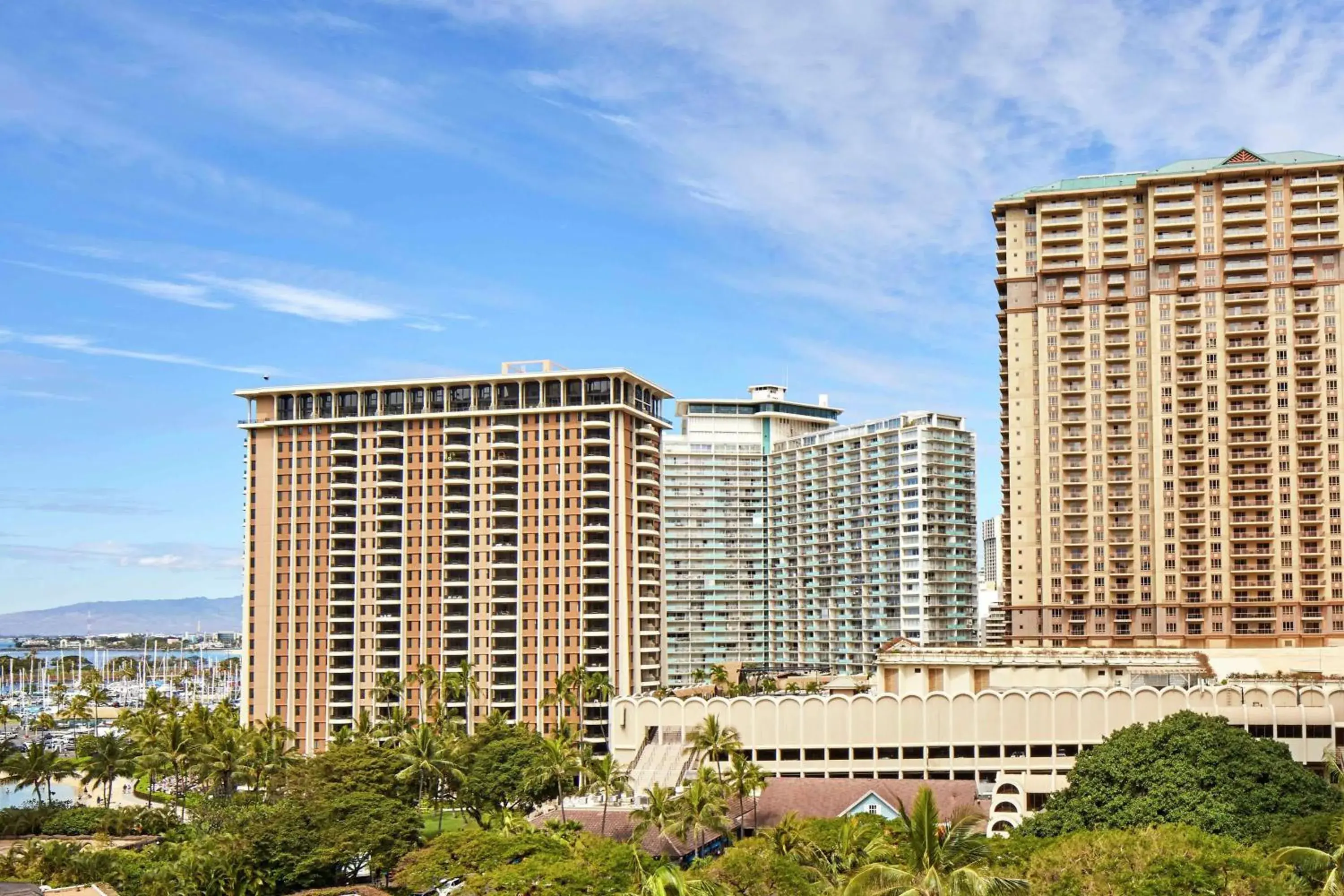 Resort View with Two Double Beds in Hilton Hawaiian Village Waikiki Beach Resort Resort View with Two Double Beds in Hilton Hawaiian Village Waikiki Beach Resort