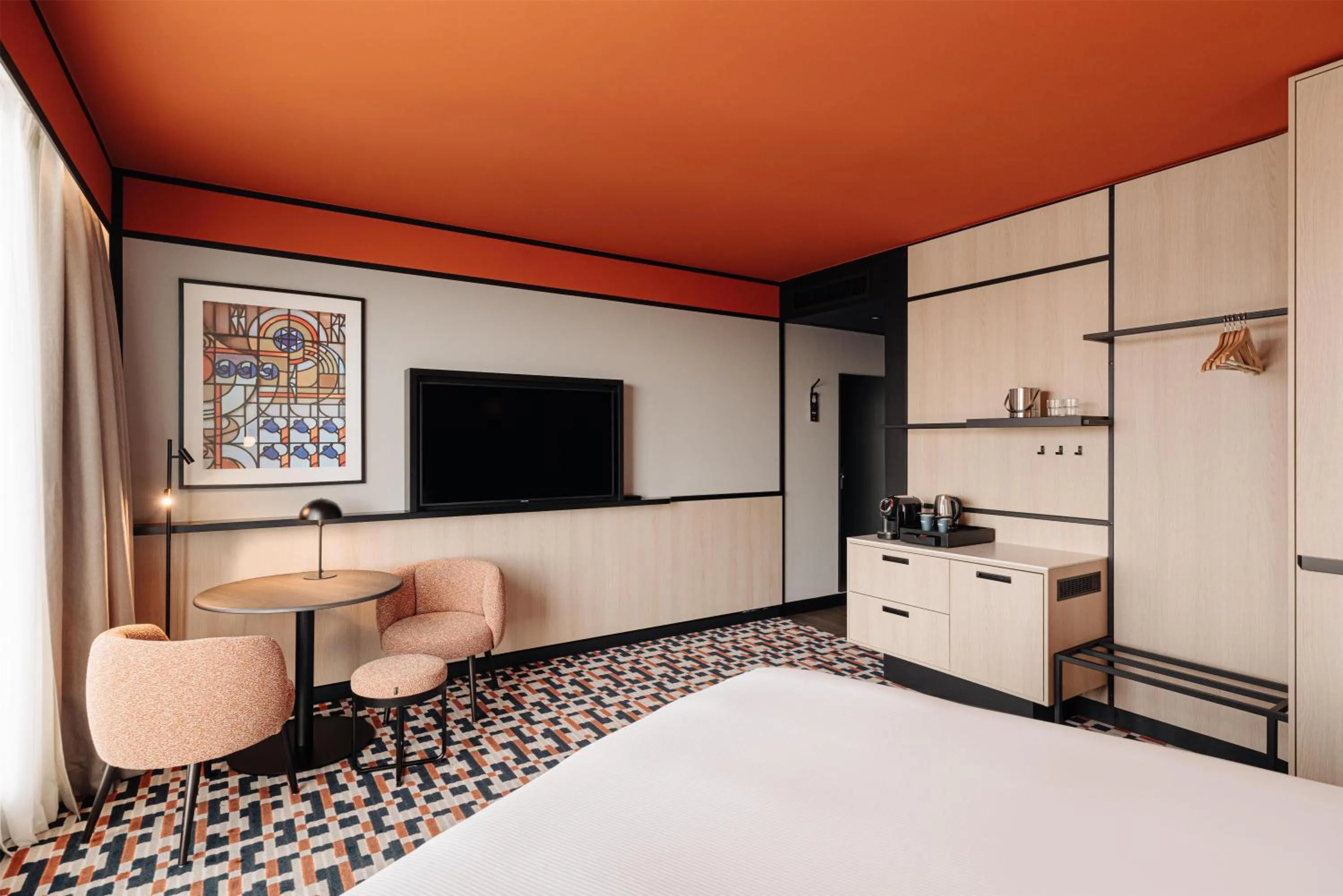 Bedroom in DoubleTree by Hilton Amsterdam Centraal Station
