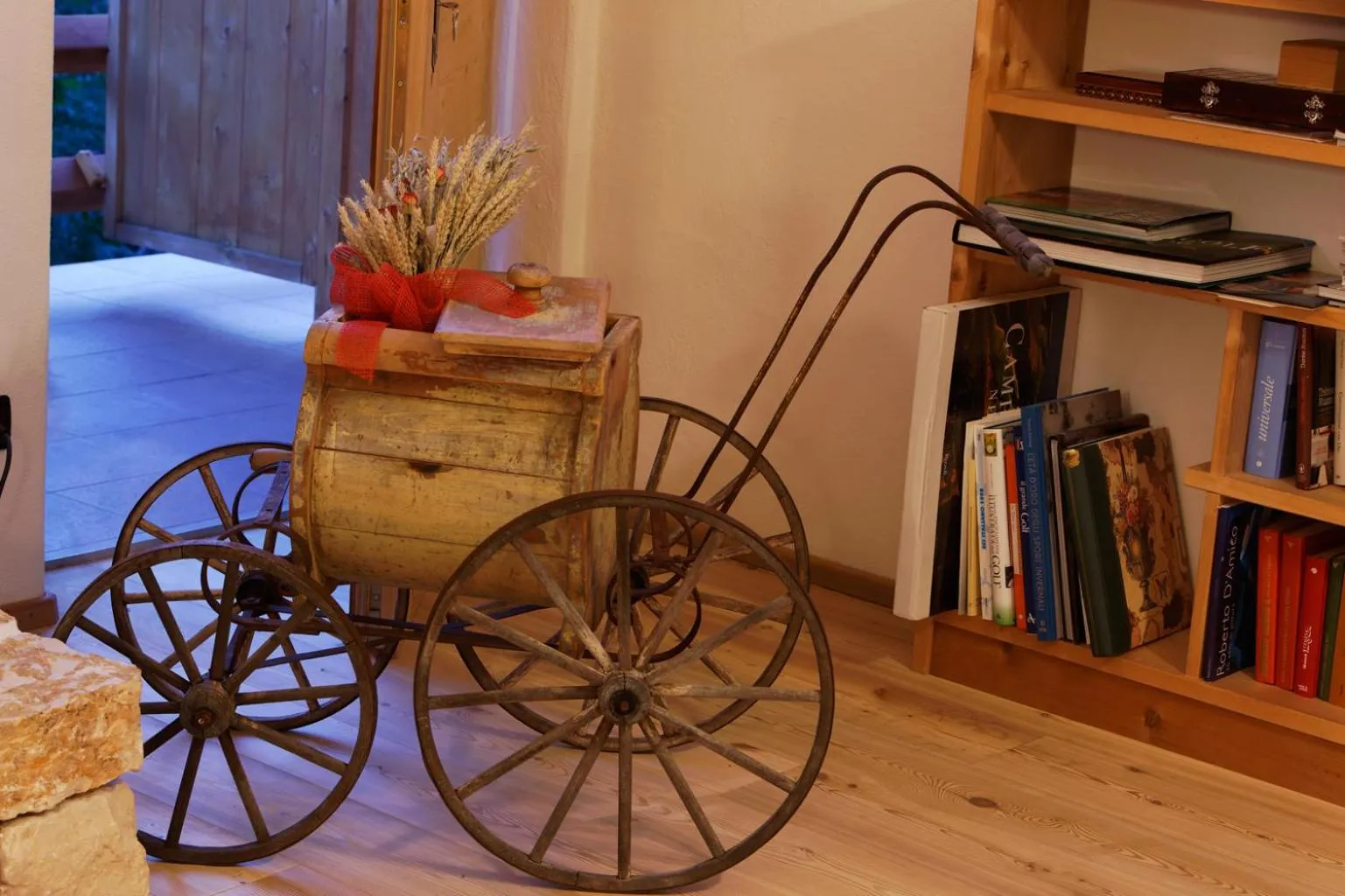 Decorative detail in Villa Ortensia