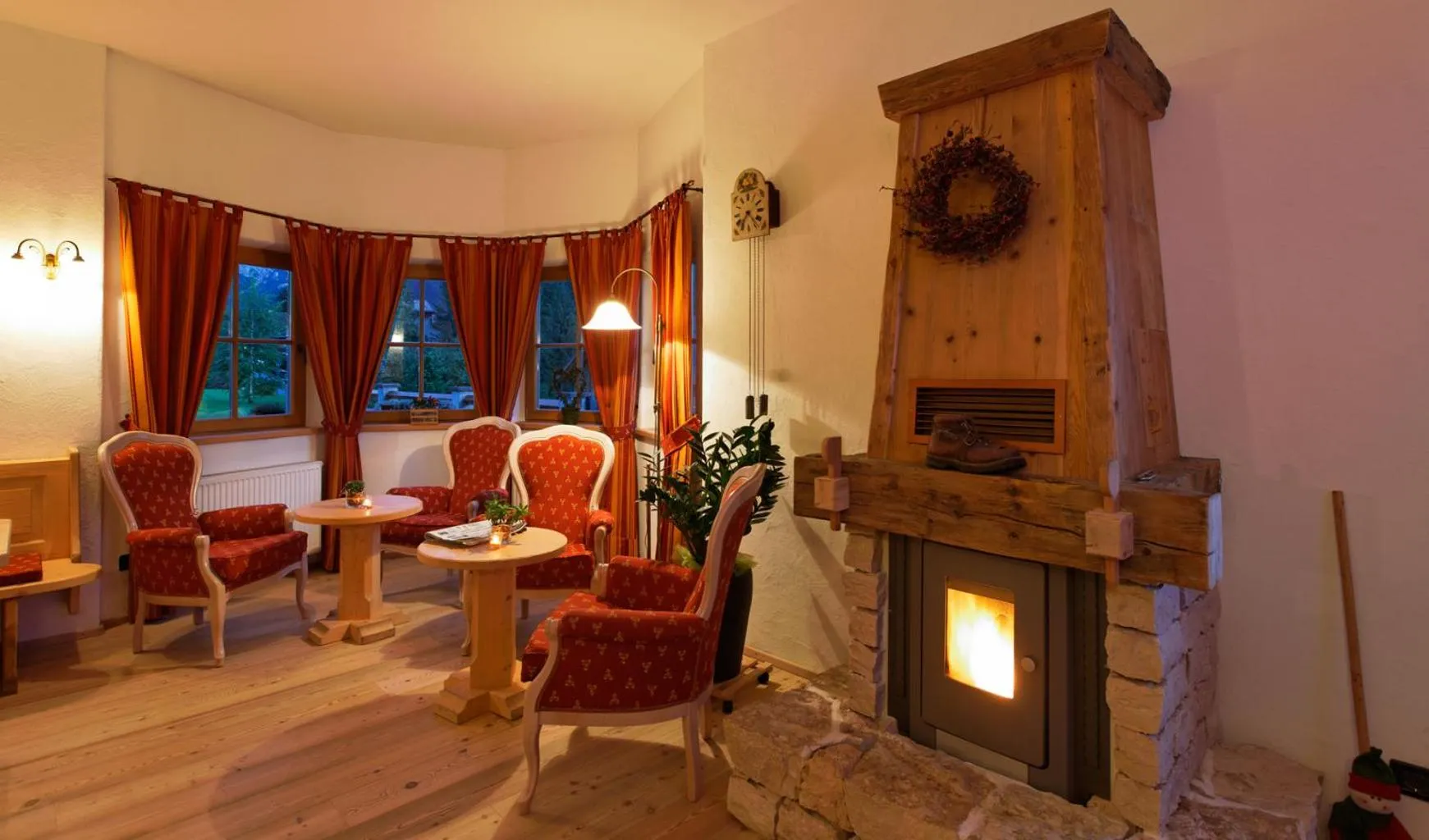 Decorative detail in Villa Ortensia