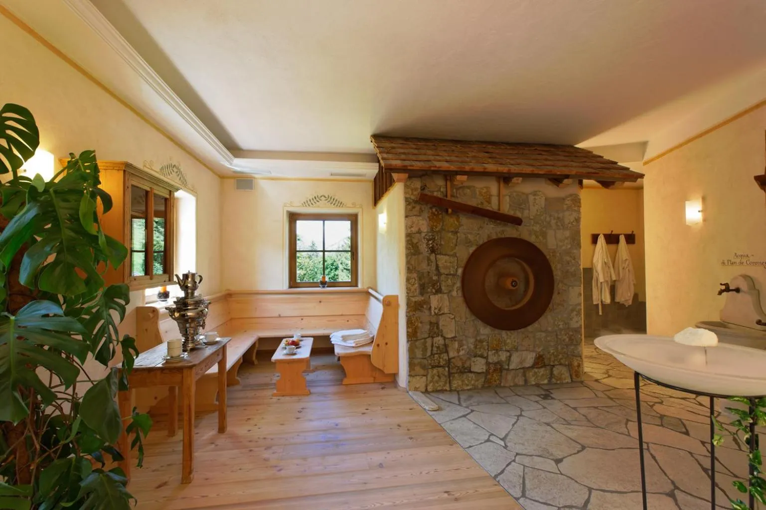 Decorative detail in Villa Ortensia