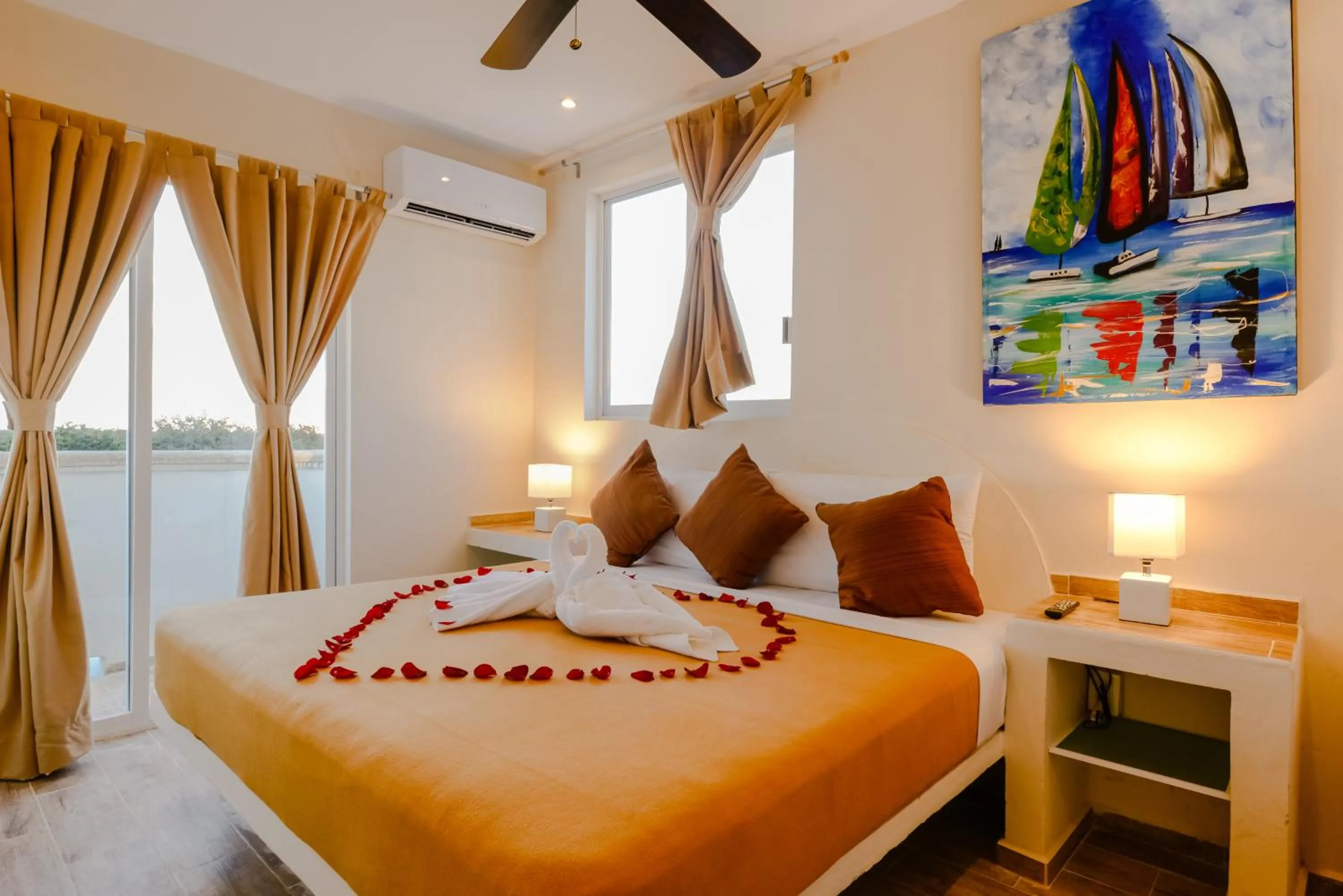 Bed in Condo Casa del Arbol