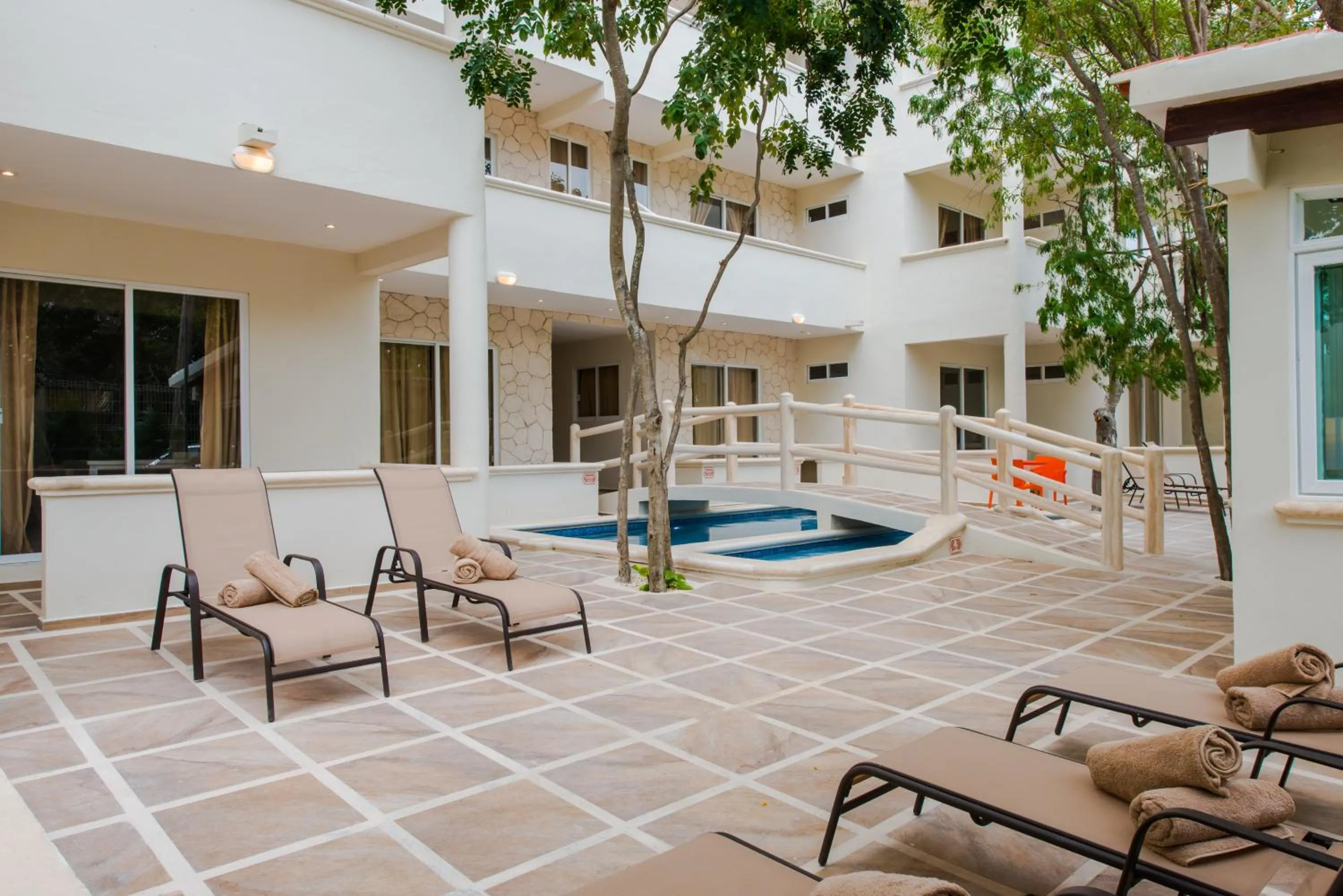Living room in Condo Casa del Arbol