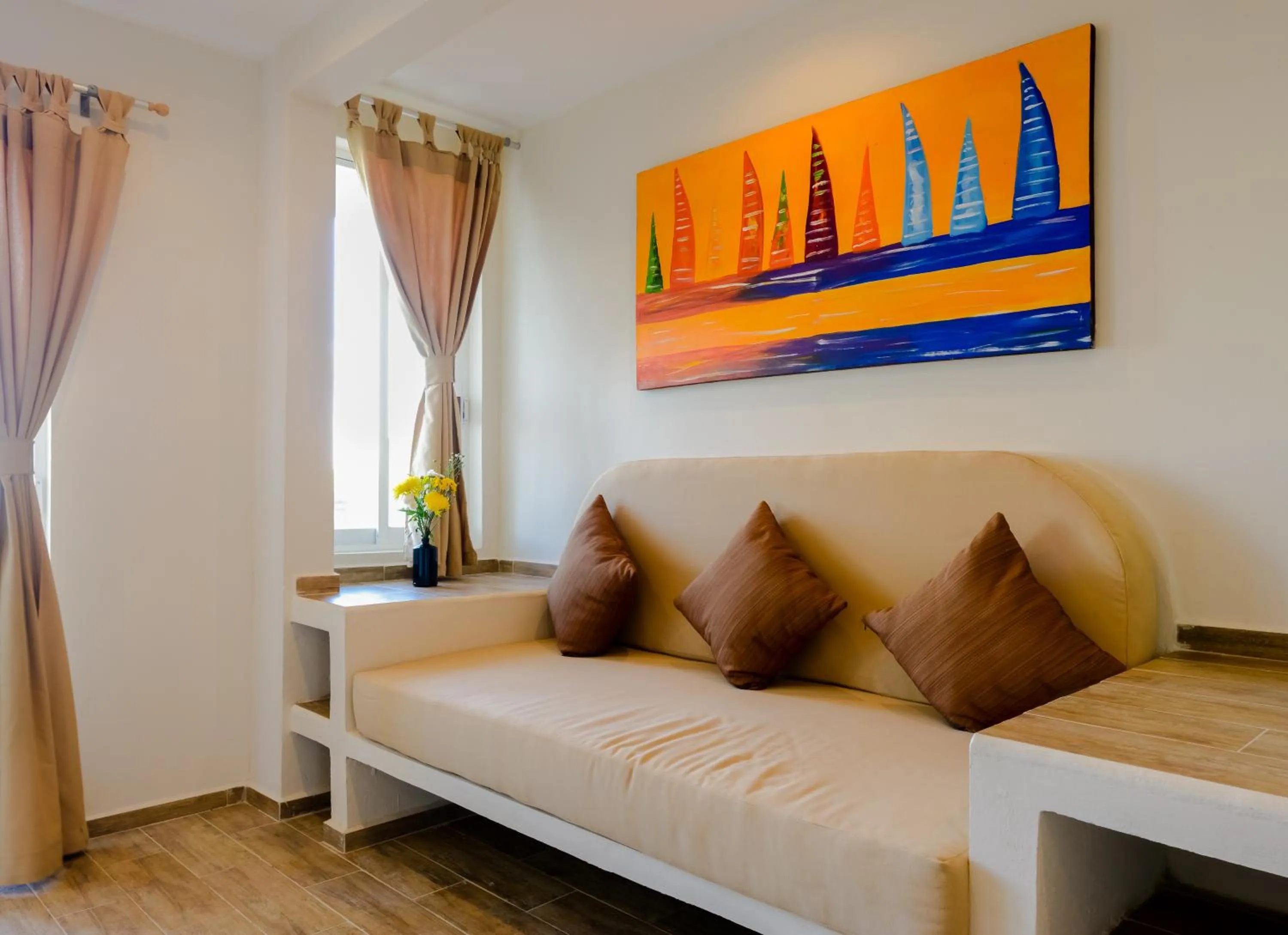 Living room in Condo Casa del Arbol