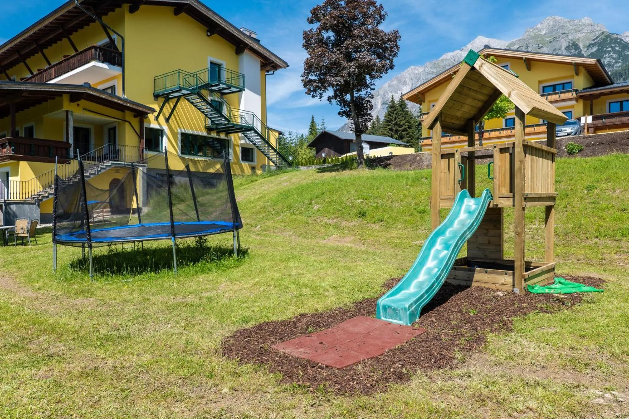 Children play ground in Mountain Hotel & Hostel