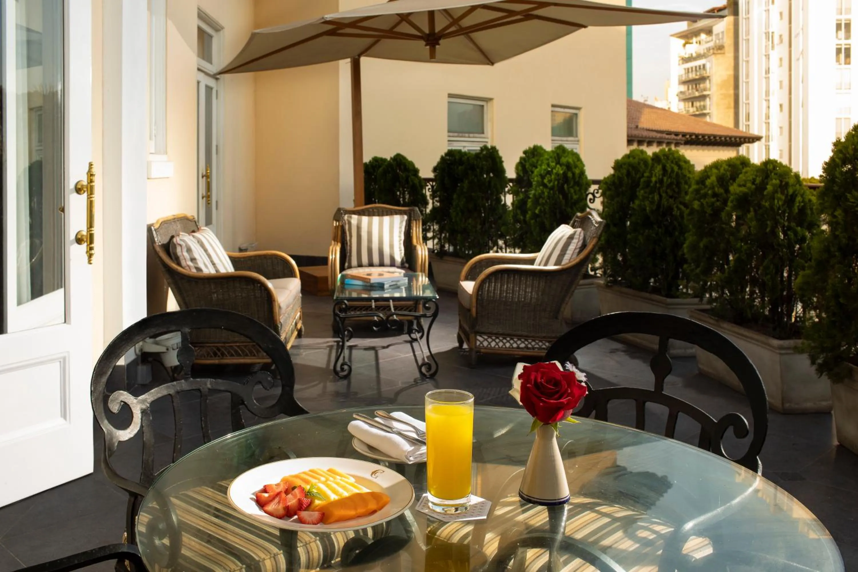 Balcony/Terrace in Country Club Lima Hotel – The Leading Hotels of the World