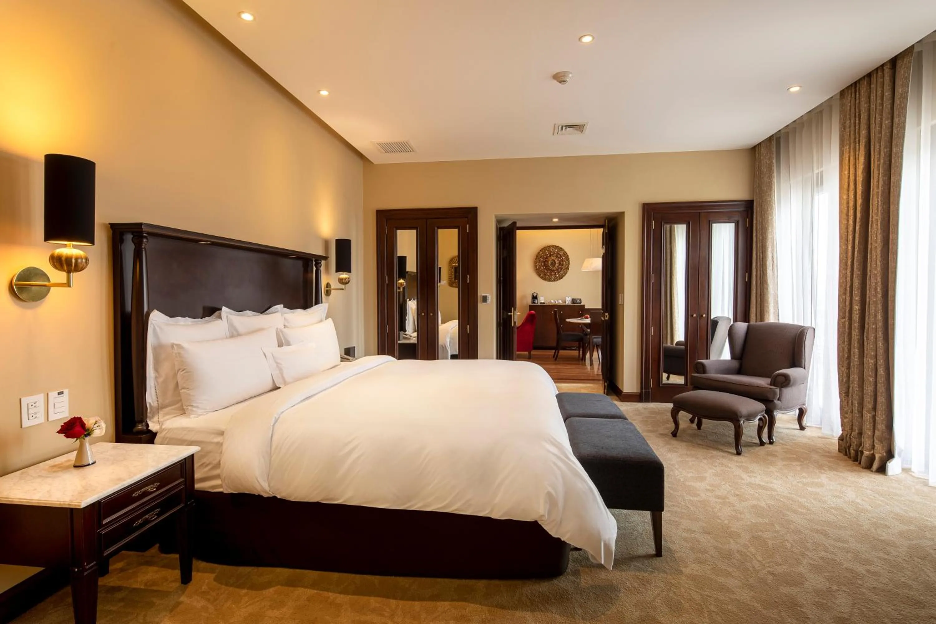 Bed in Country Club Lima Hotel – The Leading Hotels of the World