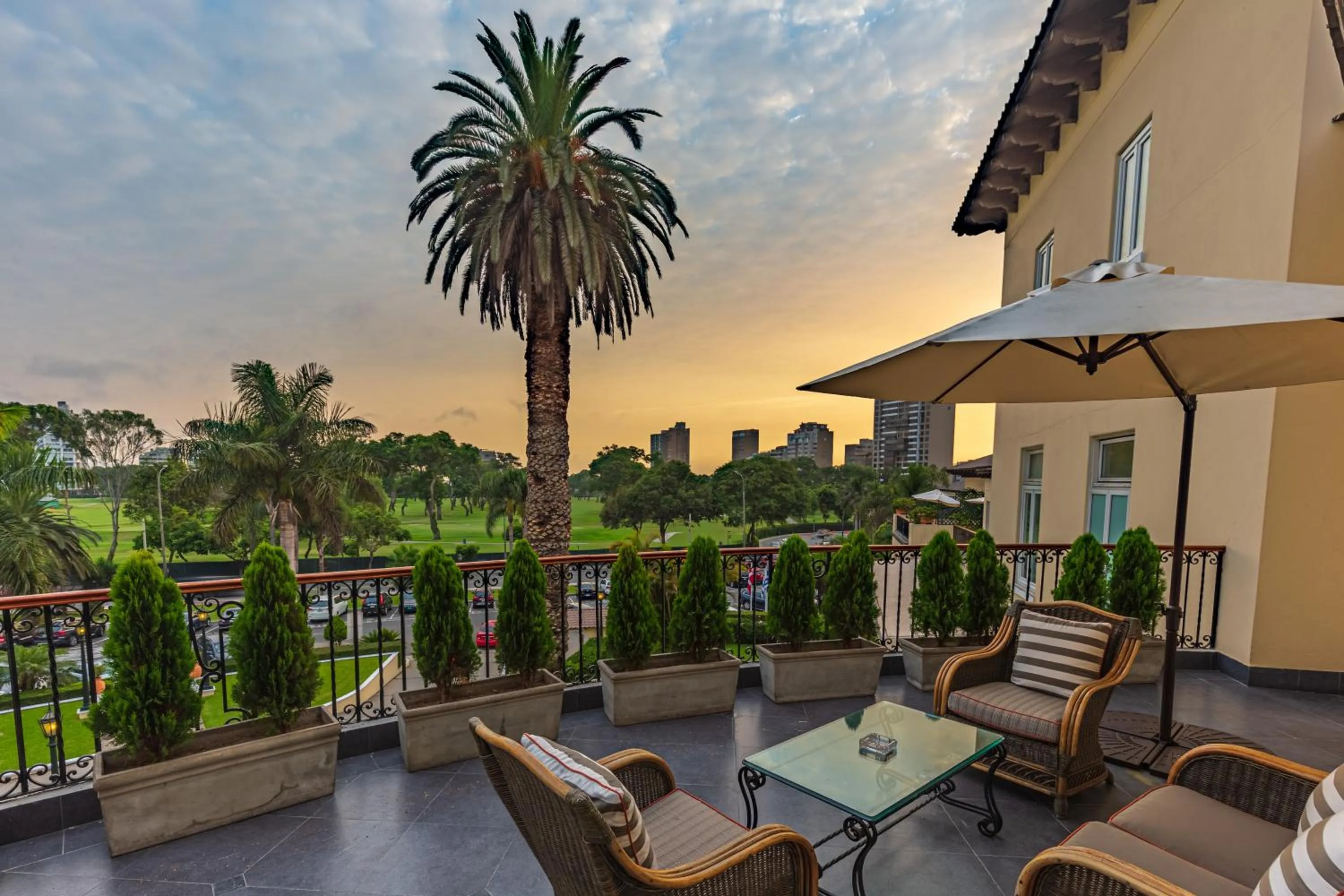 Balcony/Terrace in Country Club Lima Hotel – The Leading Hotels of the World