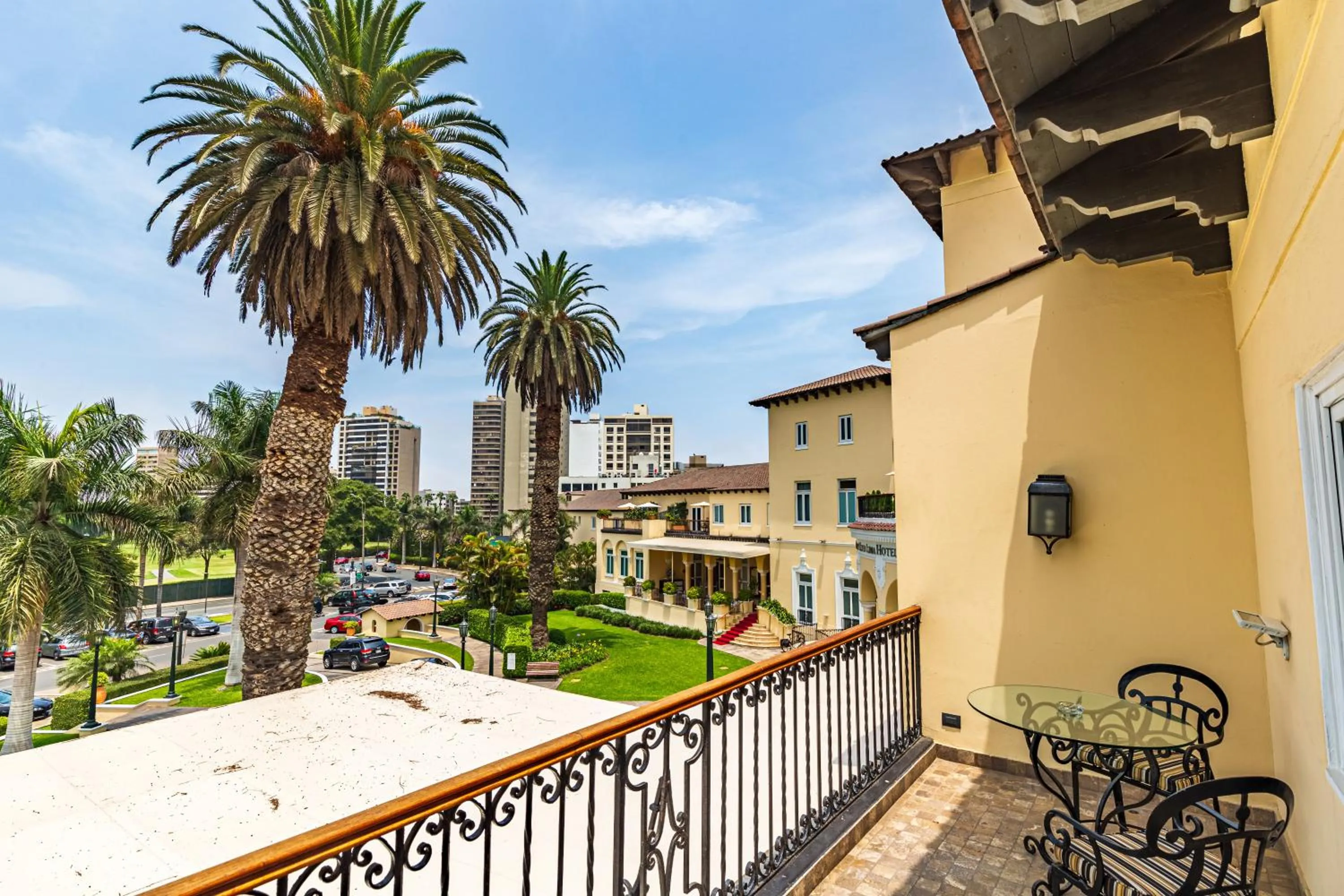 Balcony/Terrace in Country Club Lima Hotel – The Leading Hotels of the World
