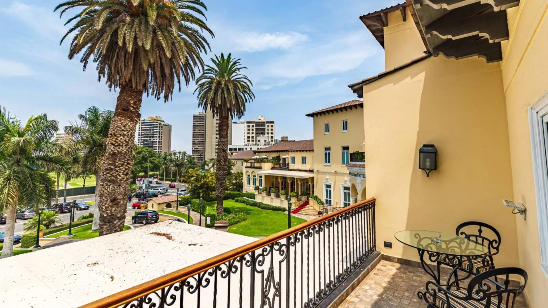Balcony/Terrace in Country Club Lima Hotel – The Leading Hotels of the World