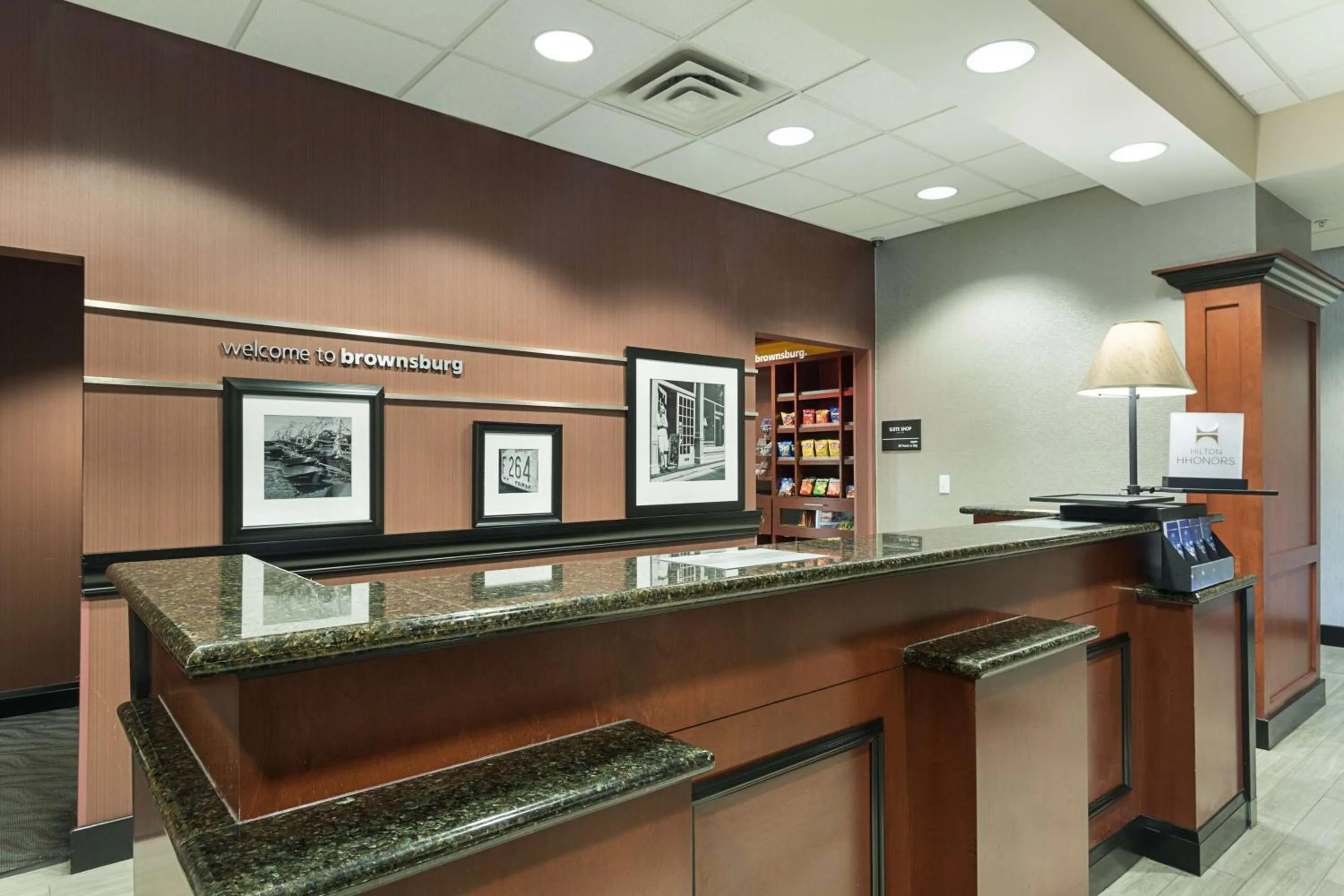 Lobby or reception in Hampton Inn and Suites Indianapolis/Brownsburg